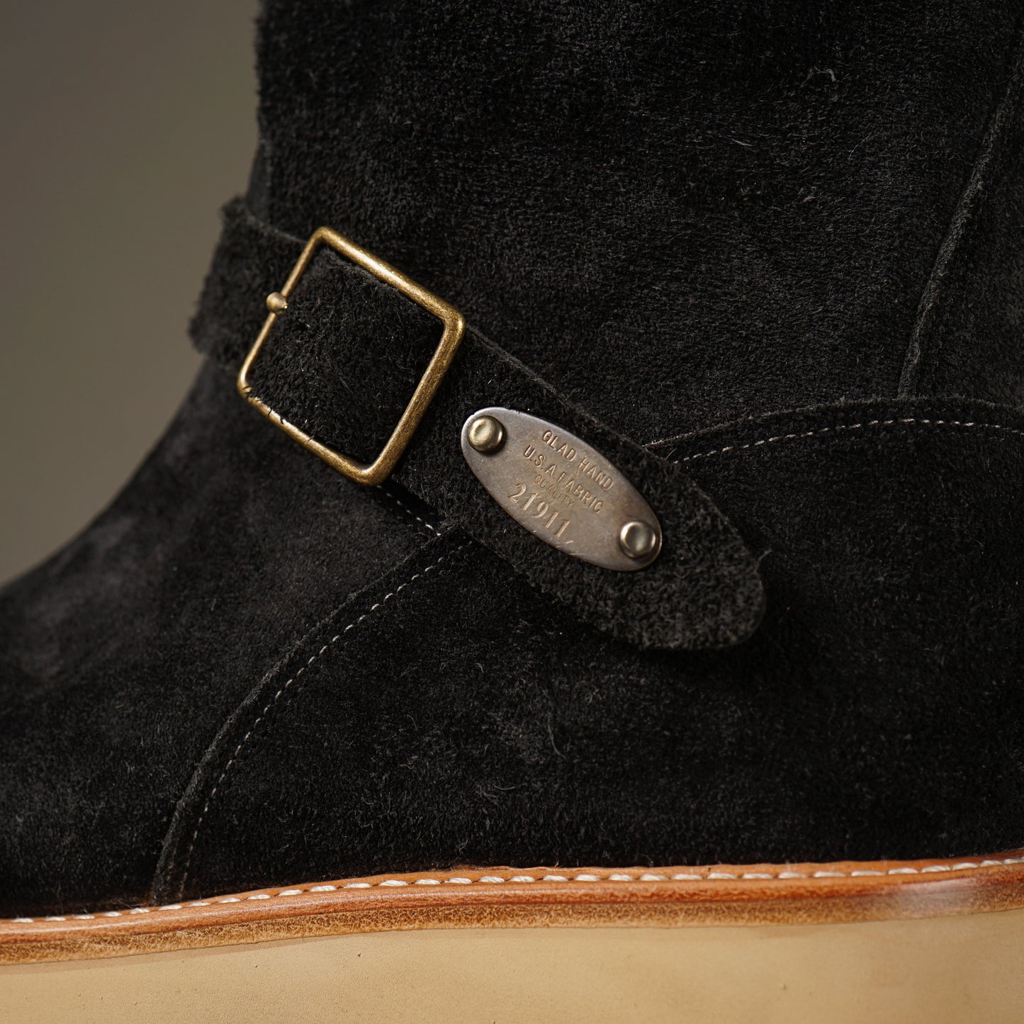 SHORT ENGINEER BOOTS "SUEDE"