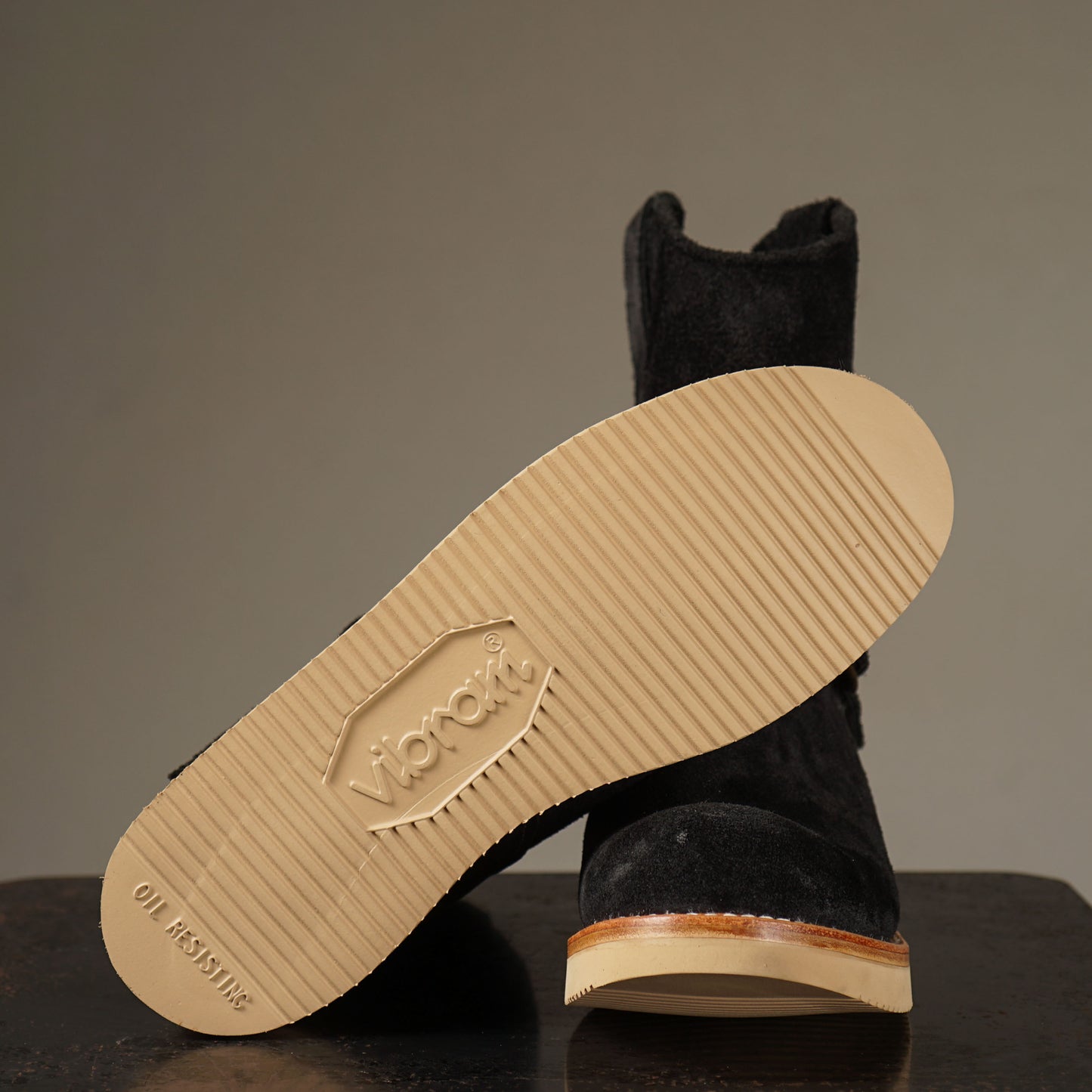 SHORT ENGINEER BOOTS "SUEDE"