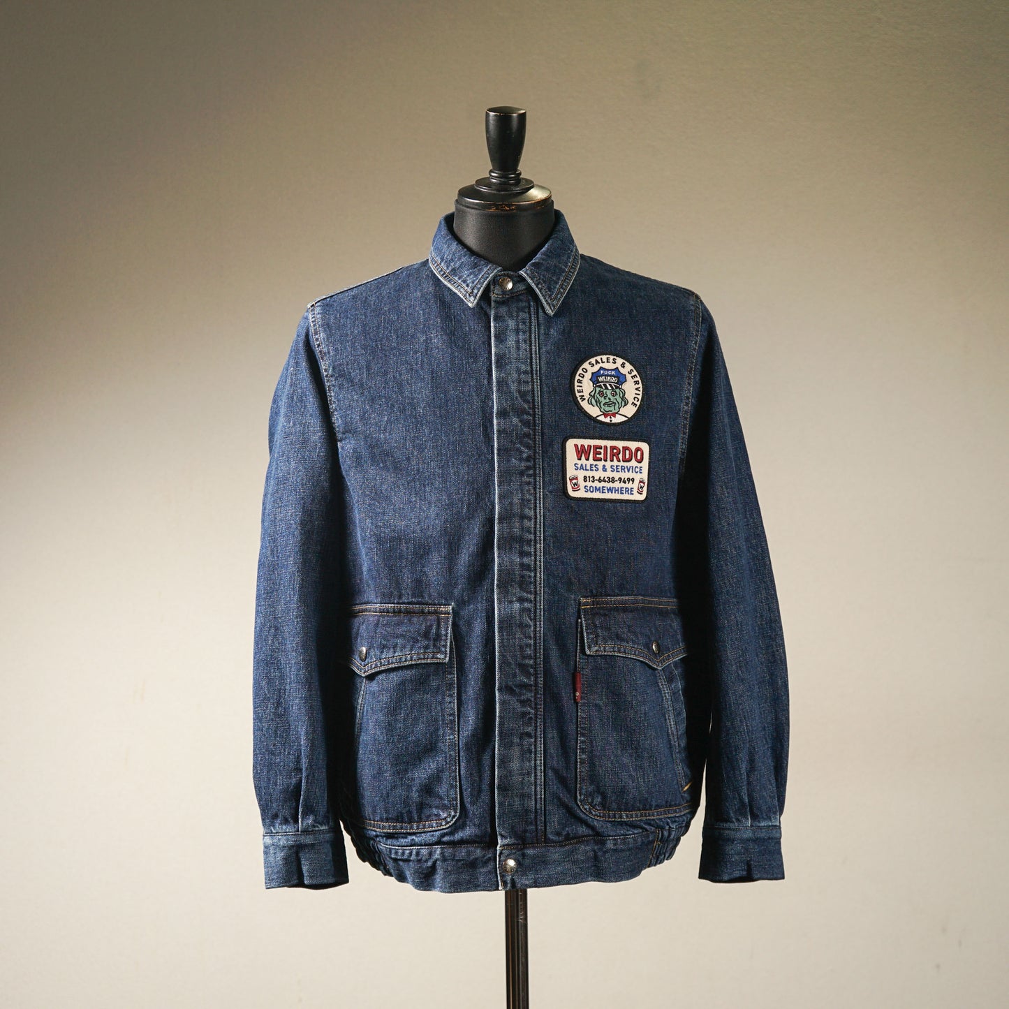 LIVING DEAD - BOMBER JACKET / WRD-23-SS-03