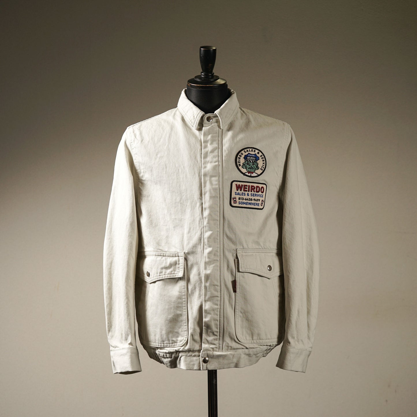 LIVING DEAD - BOMBER JACKET / WRD-23-SS-03