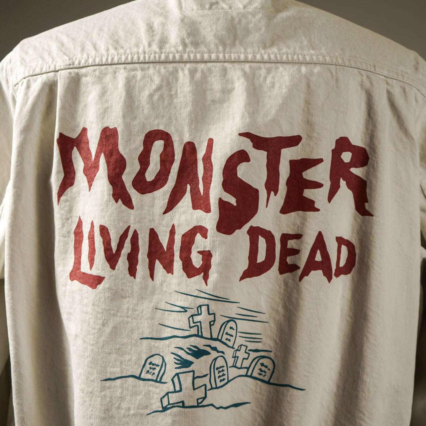 LIVING DEAD - BOMBER JACKET / WRD-23-SS-03