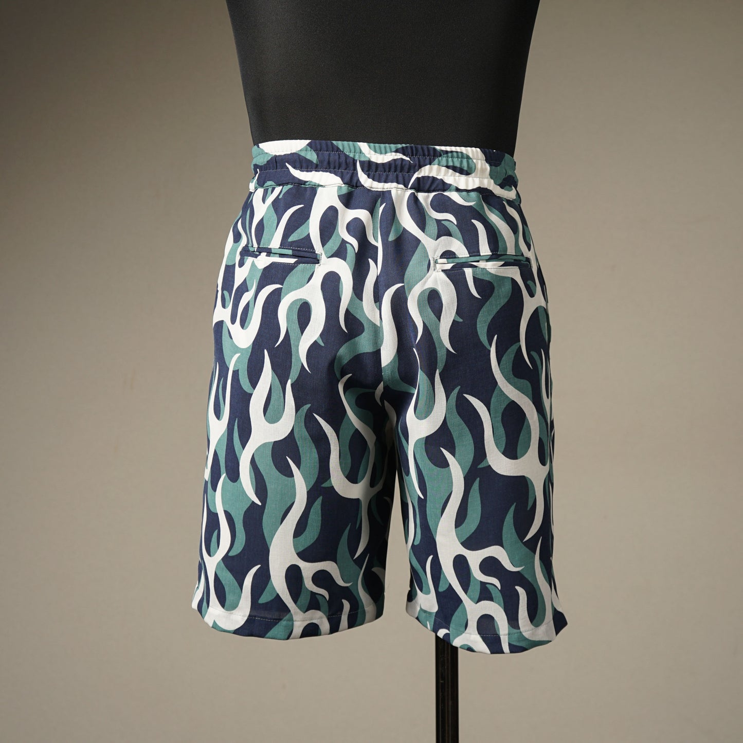 PSYCHO FLAMES - SHORTS/ WRD-23-SS-12