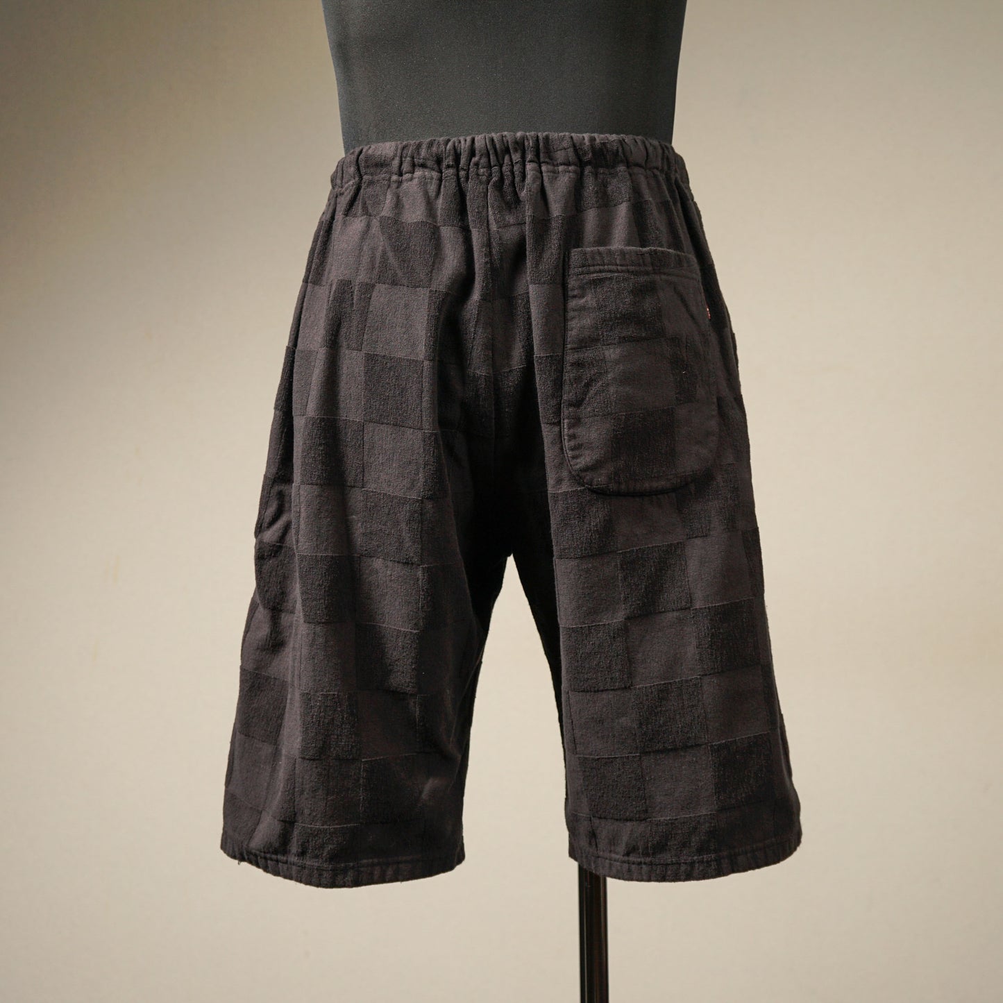 CHECKER - PILE SHORTS / WRD-23-SS-22