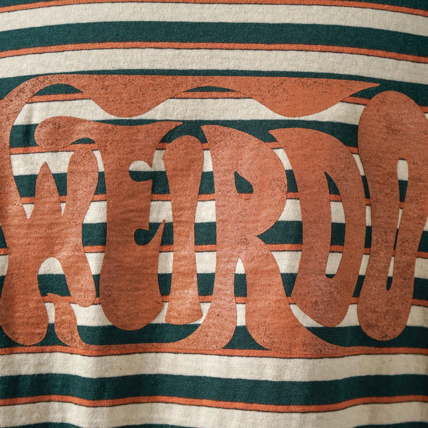 PORN WEIRDO - S/S BORDER T-SHIRTS/ WRD-23-SS-35