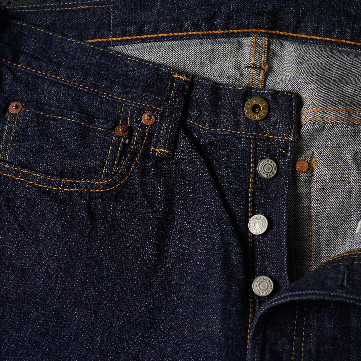 1111 SLIM STRAIGHT × FULLCOUNT