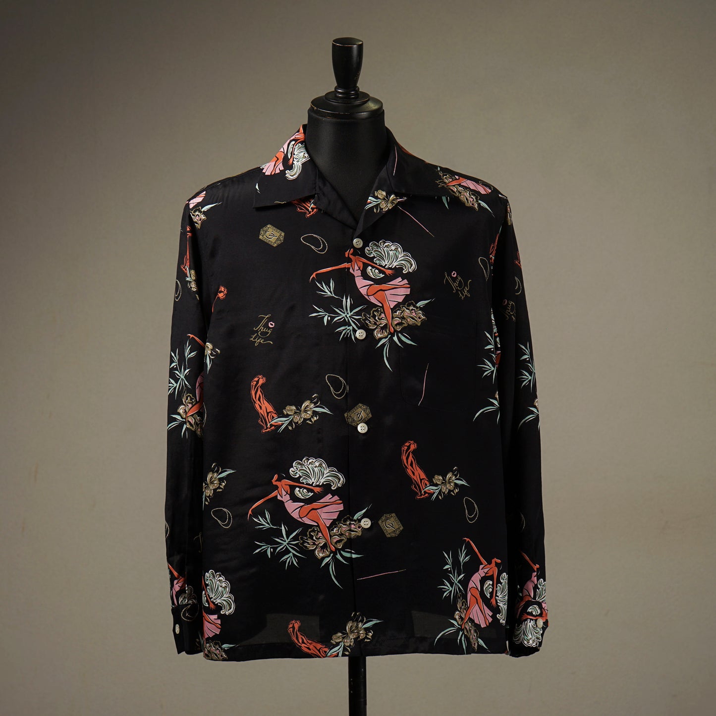 LADY WITH PANTHER - L/S SHIRTS / GSV5107