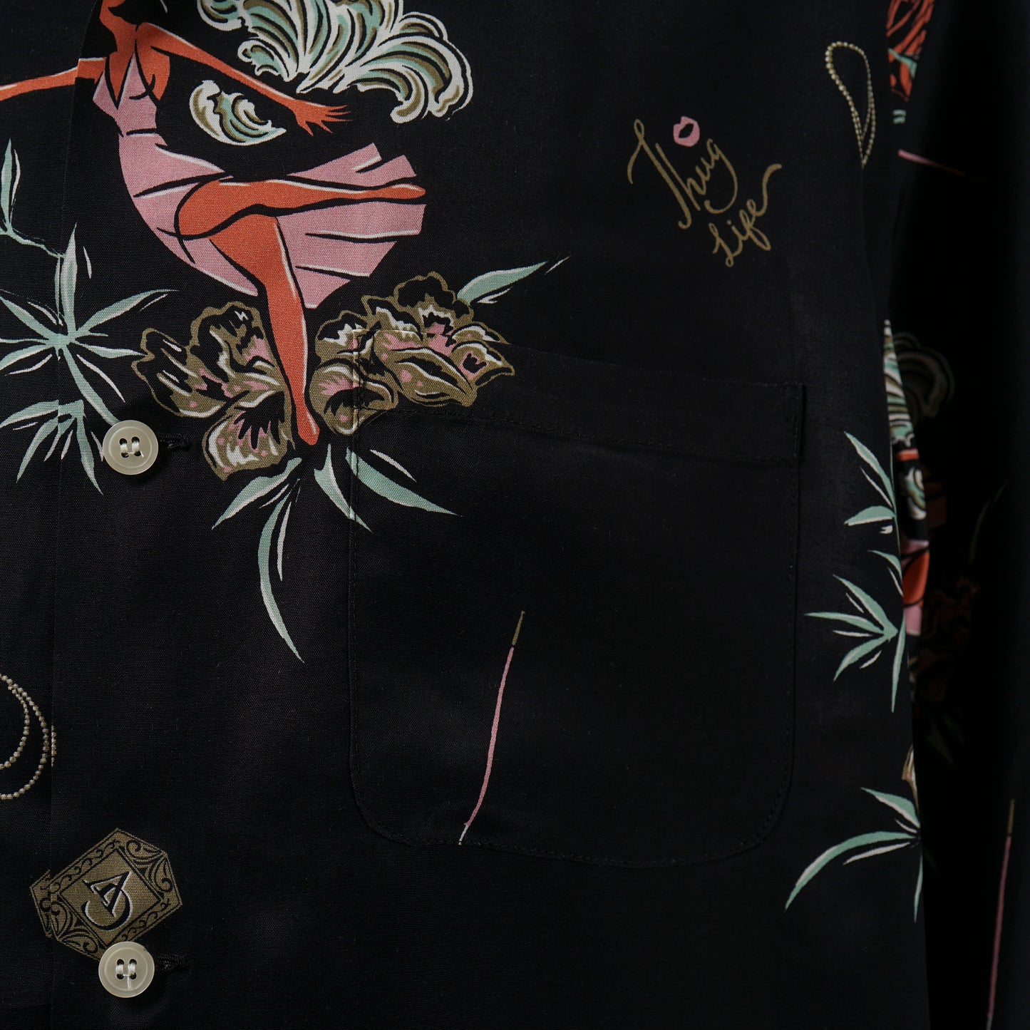 LADY WITH PANTHER - L/S SHIRTS / GSV5107
