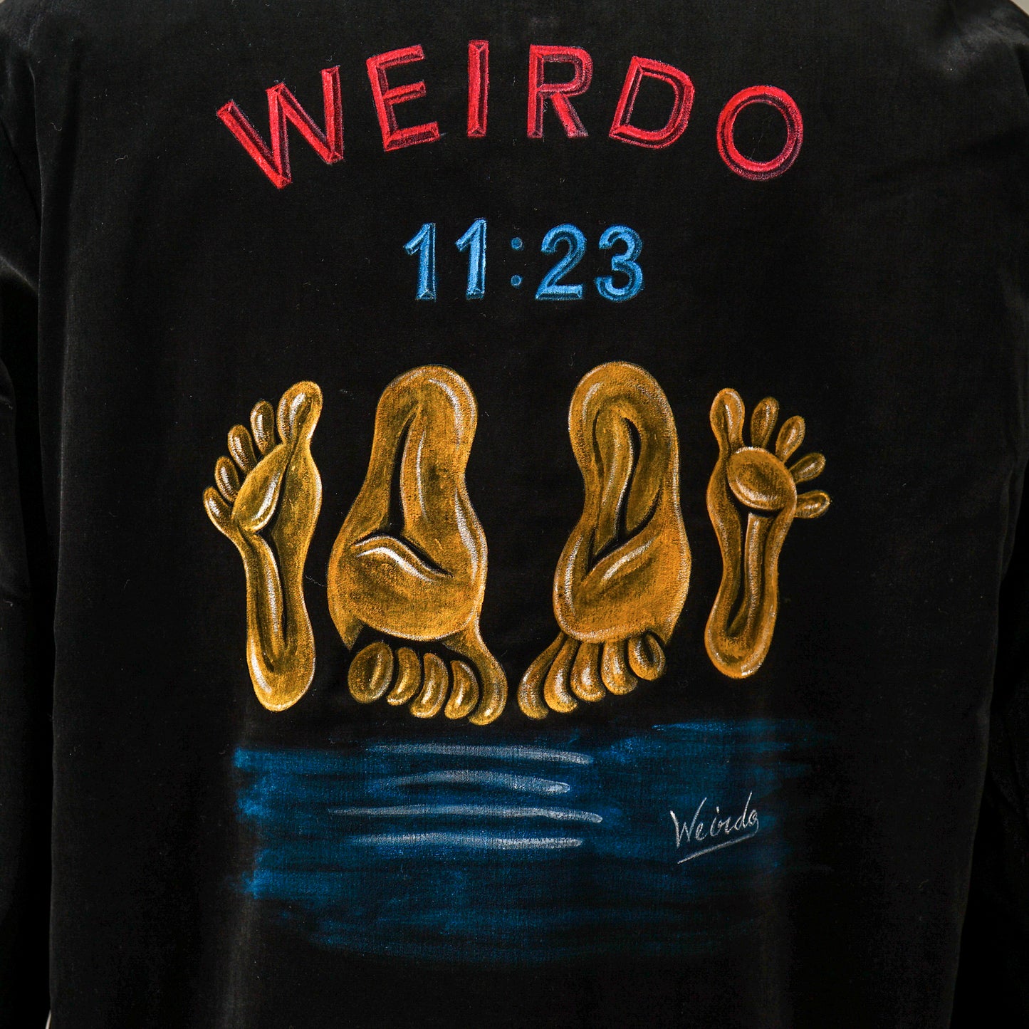 SOUVENIR - JACKET "VELVETEEN PAINTING" / WRD-23-SS-01