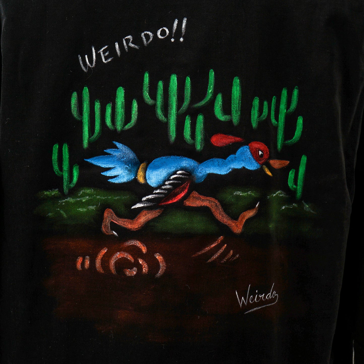 SOUVENIR - JACKET "VELVETEEN PAINTING" / WRD-23-SS-01