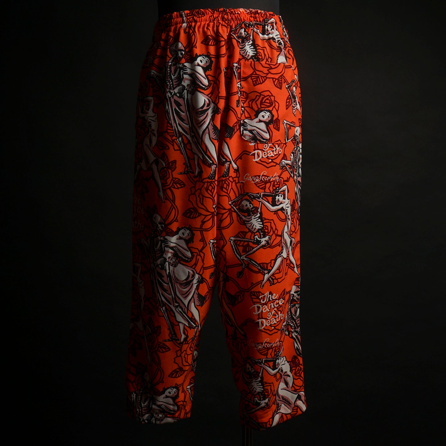 【DAY OF THE DEAD EXCLUSIVE】DANCE OF DEATH - EASY PANTS / GSV5106-DOTD