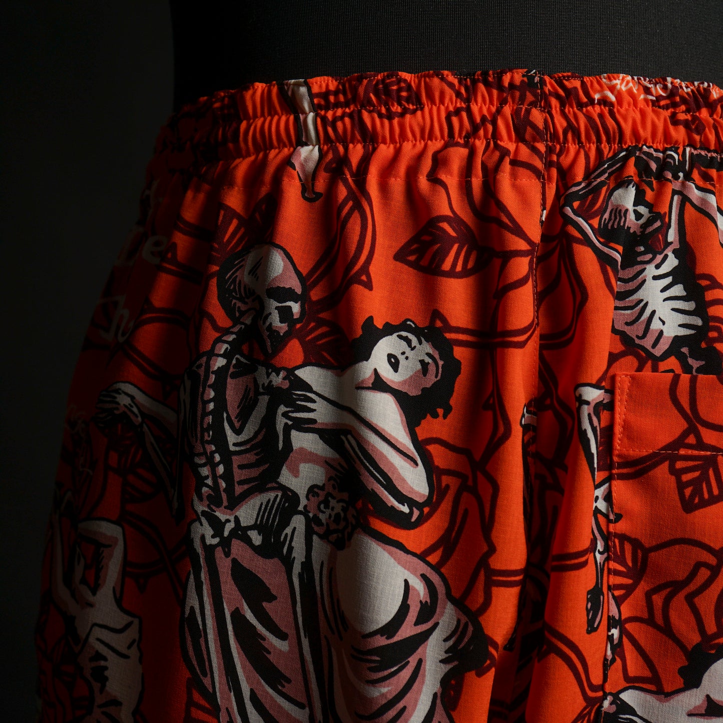 【DAY OF THE DEAD EXCLUSIVE】DANCE OF DEATH - EASY PANTS / GSV5106-DOTD