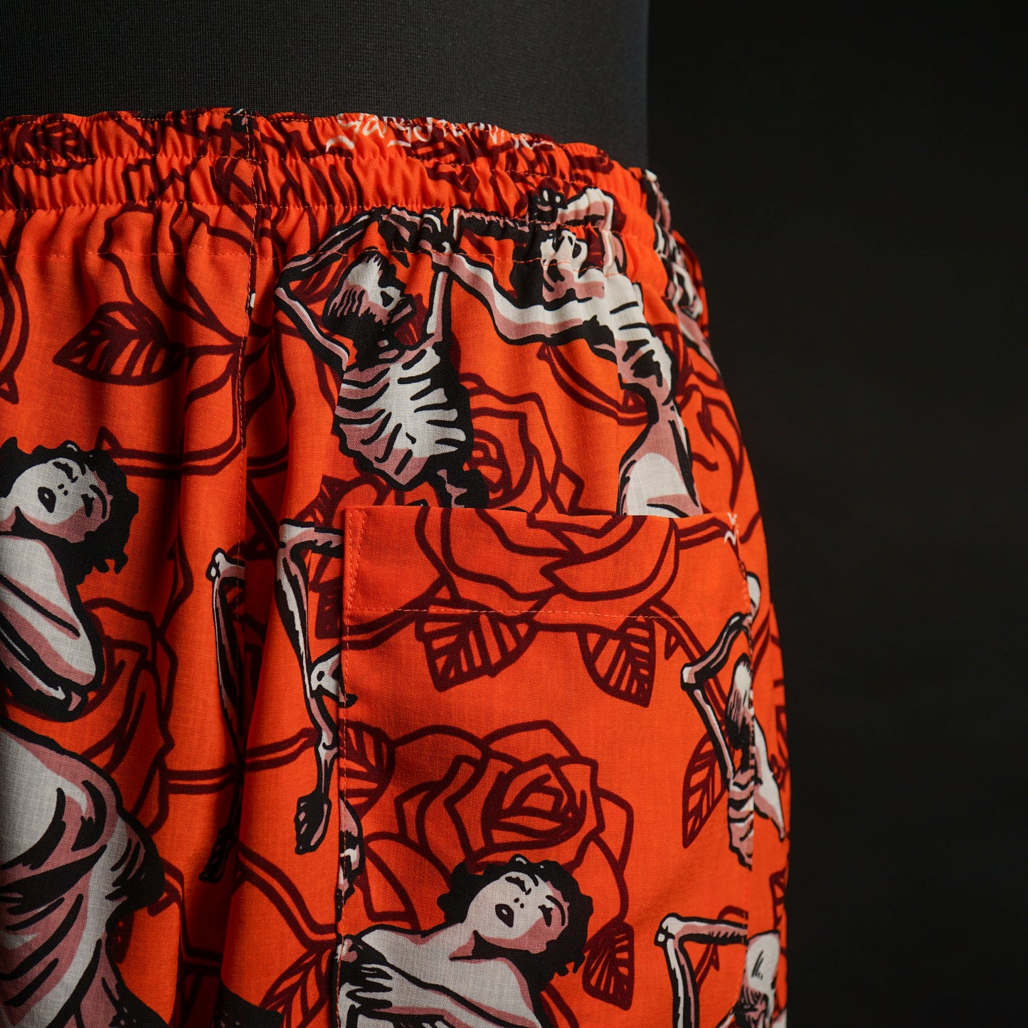 【DAY OF THE DEAD EXCLUSIVE】DANCE OF DEATH - EASY PANTS / GSV5106-DOTD