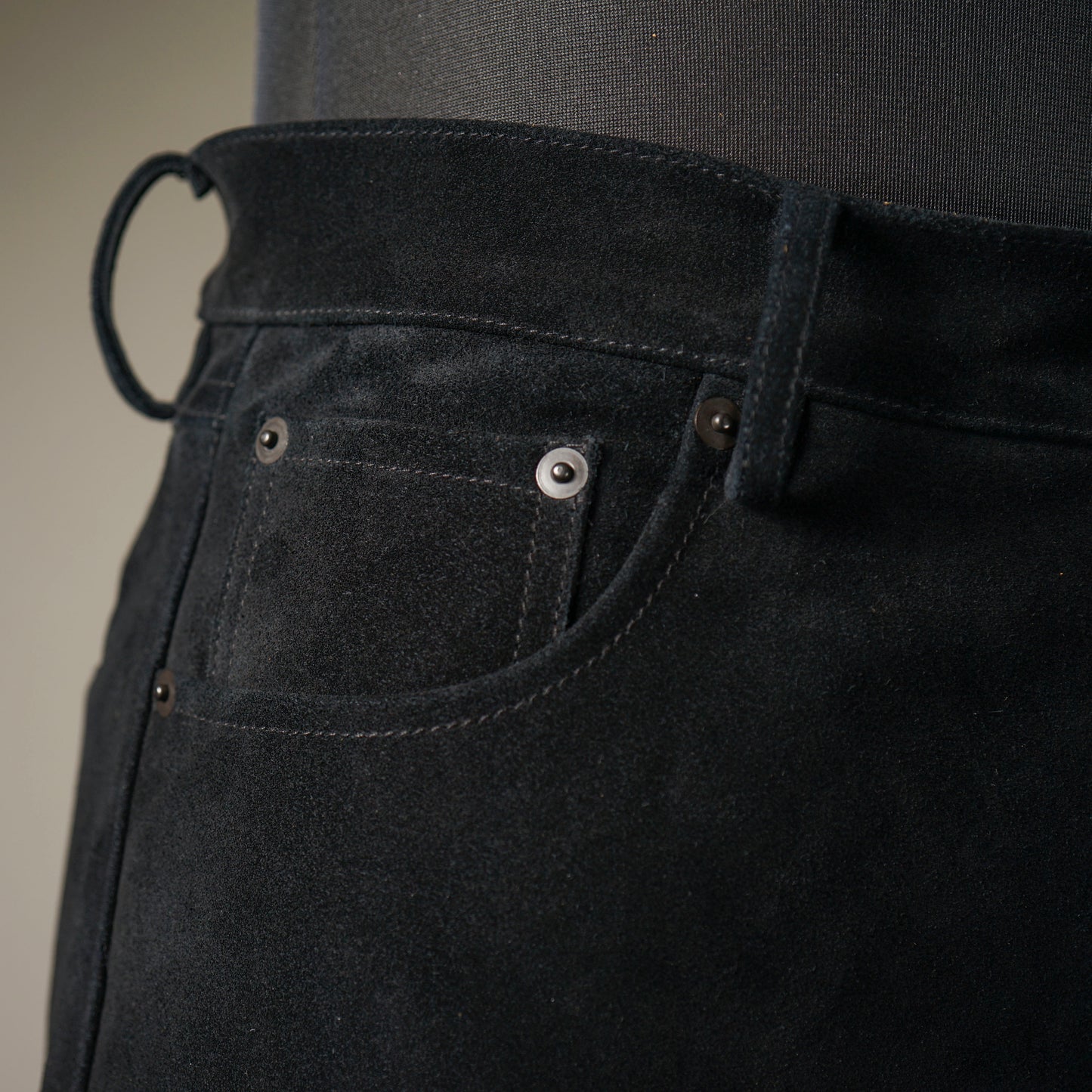 LOCOS - LEATHER PANTS "SUEDE" / GSV5313