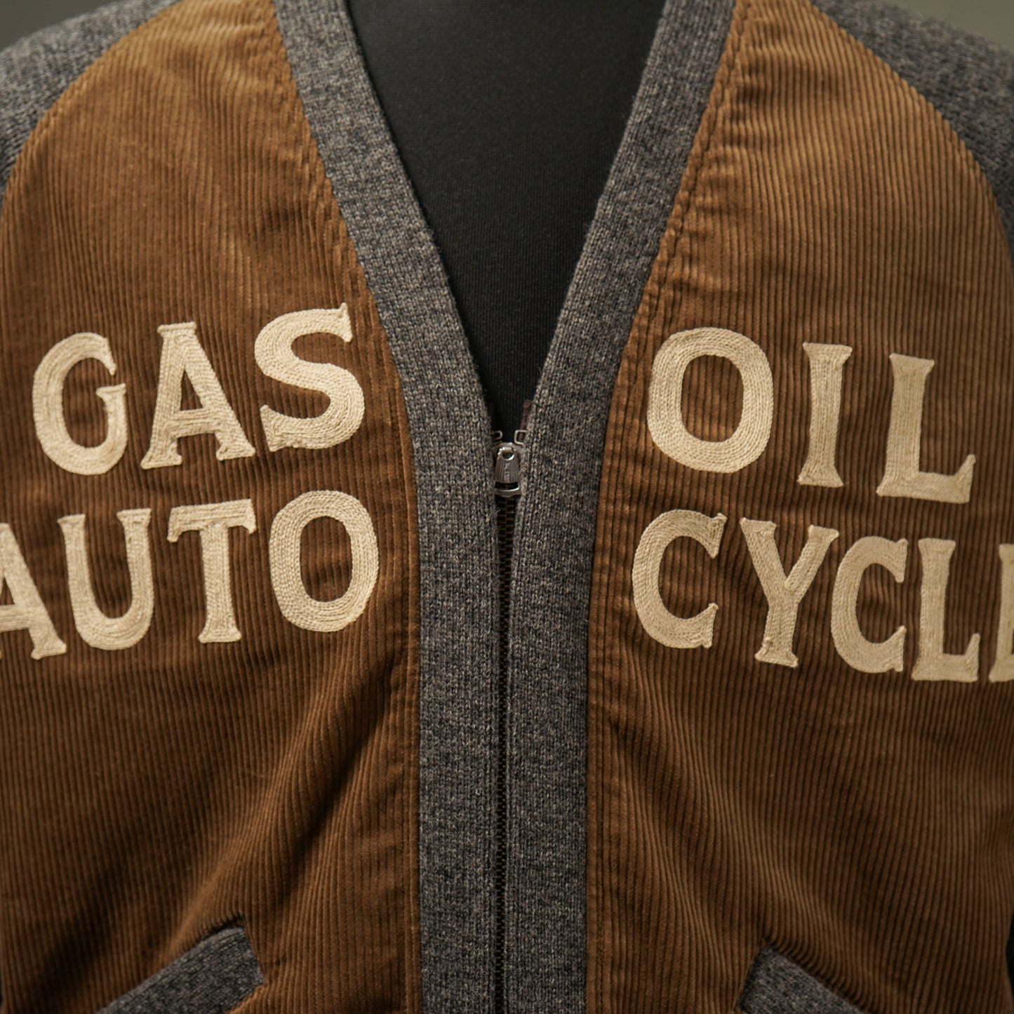 GASOIL AUTOCYCLE - ZIPPERED SWEATER / OC5311
