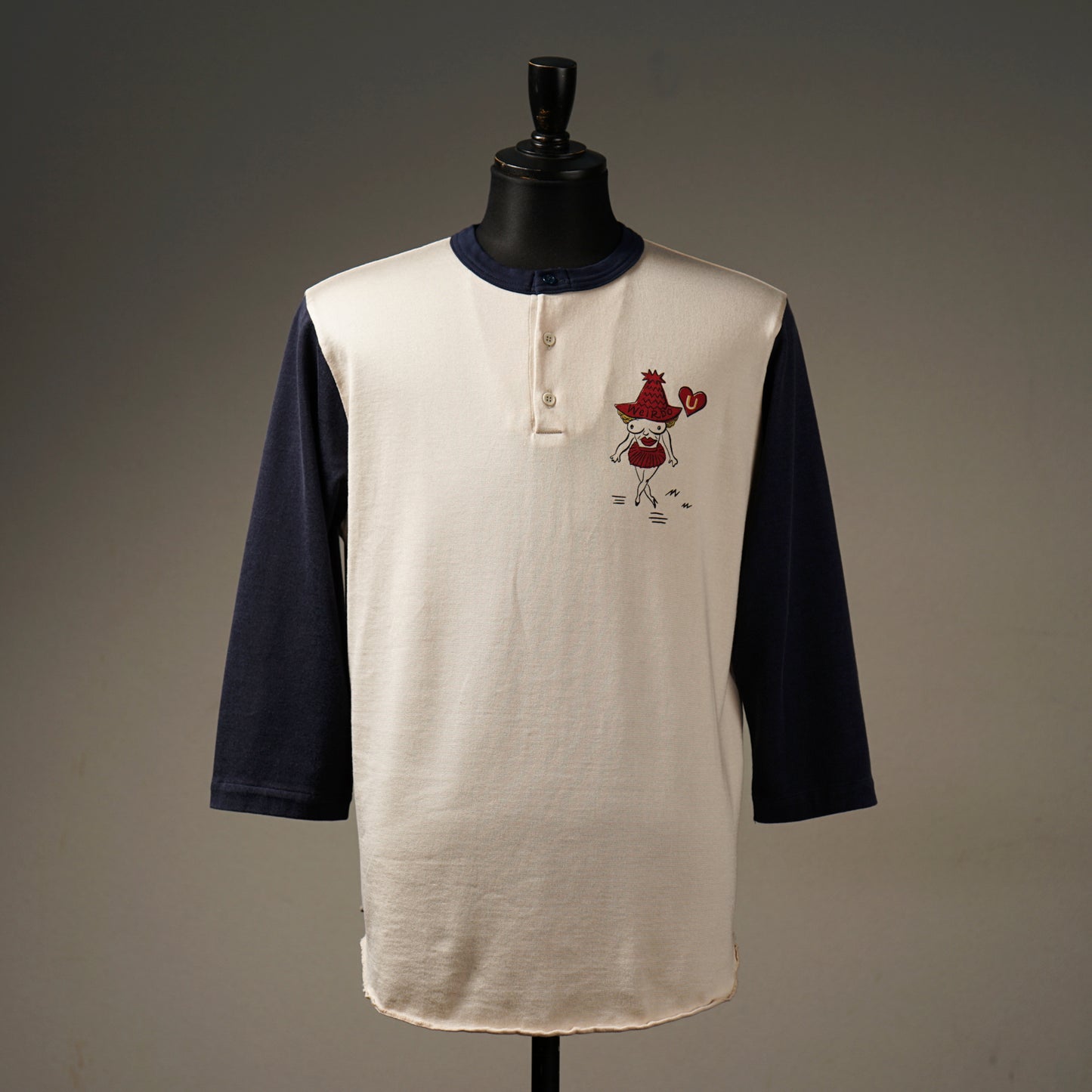 KEEP ON FUCKIN' - BASEBALL HENRY T-SHIRTS / WRD-24-SS-20