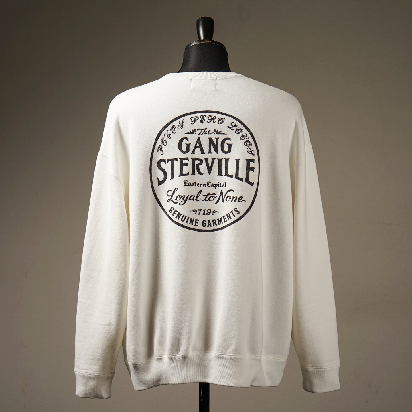 CIRCLE SIG - CREW NECK SWEAT / GSV-24-SS-17