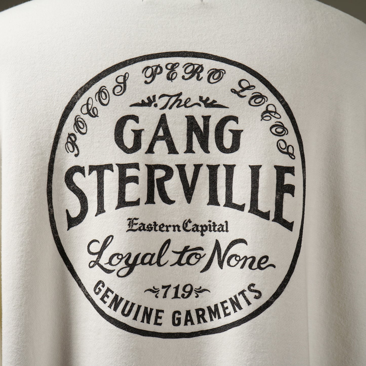 CIRCLE SIG - CREW NECK SWEAT / GSV-24-SS-17