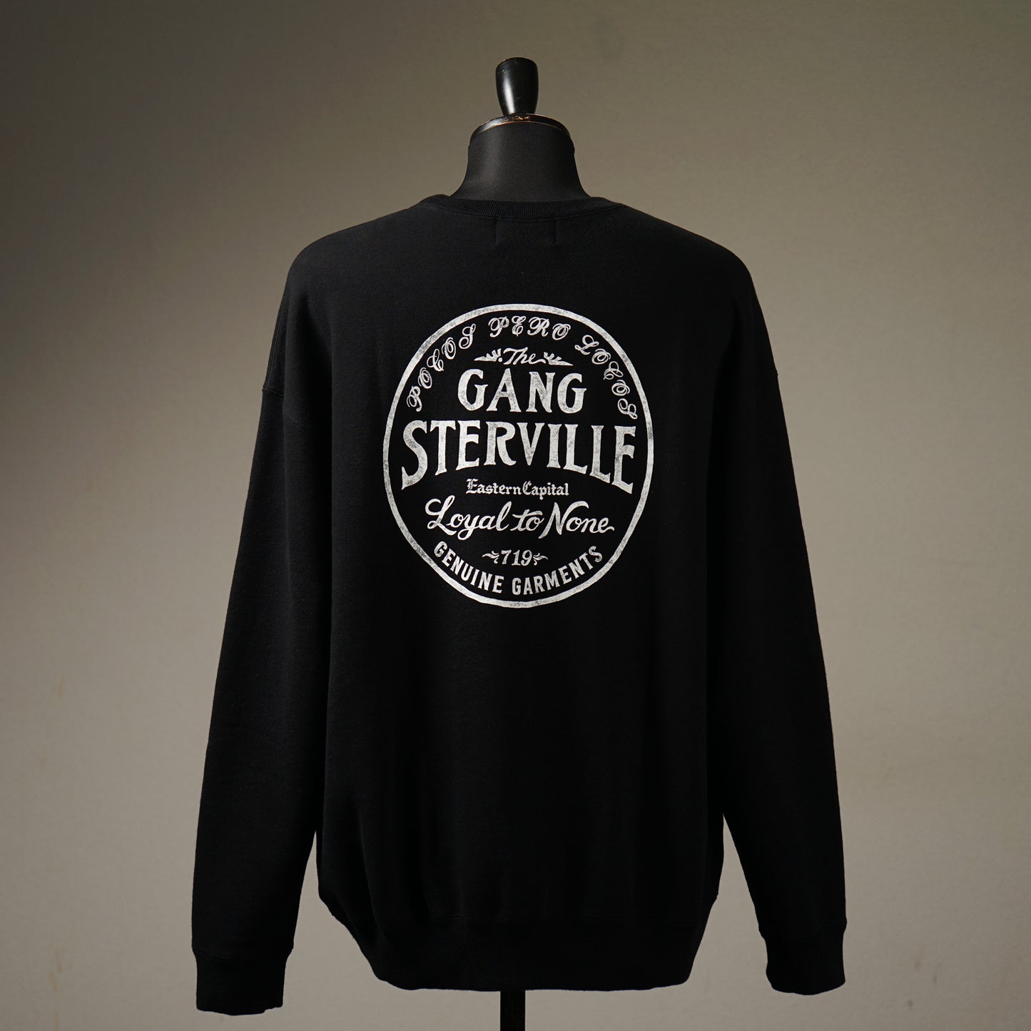 CIRCLE SIG - CREW NECK SWEAT / GSV-24-SS-17
