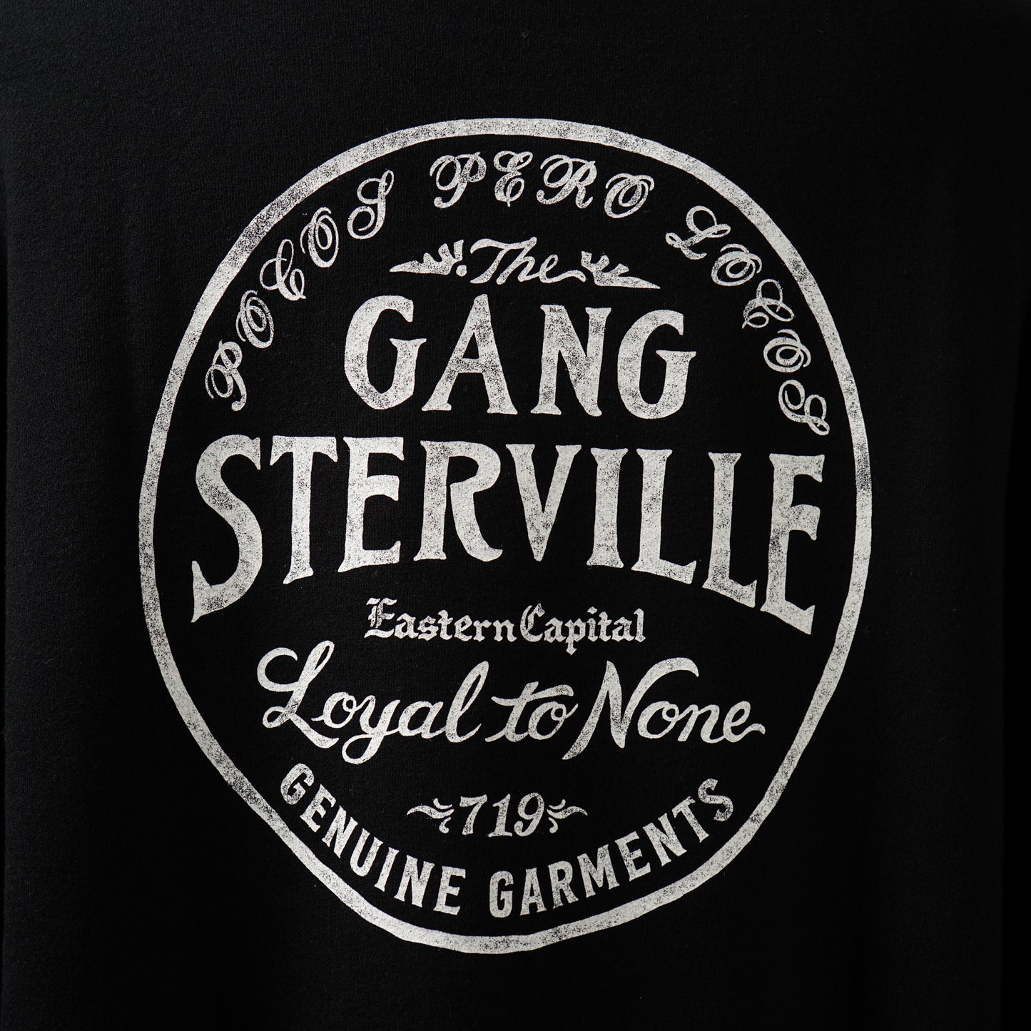 CIRCLE SIG - CREW NECK SWEAT / GSV-24-SS-17