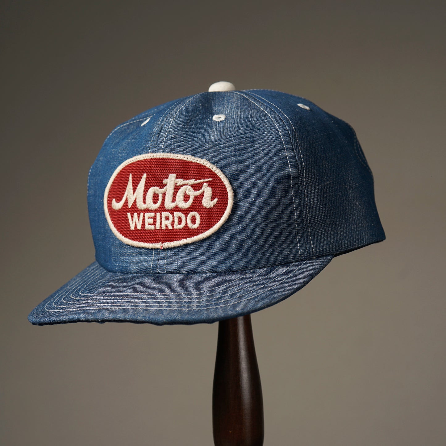 EXCUSE MY DUST - DENIM TRUCKER CAP / WRD-24-SS-G01