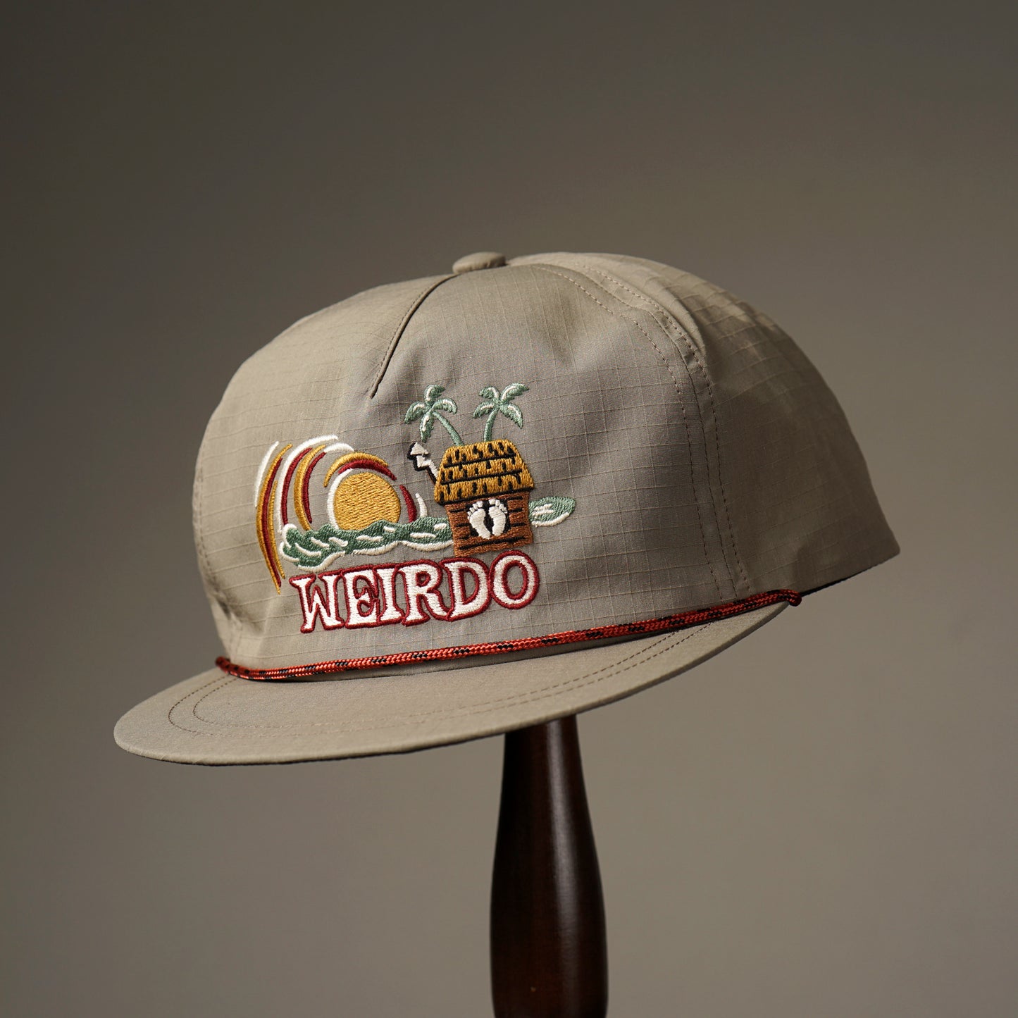 WEIRDO HUT - NYLON CAP / WRD-24-SS-G03