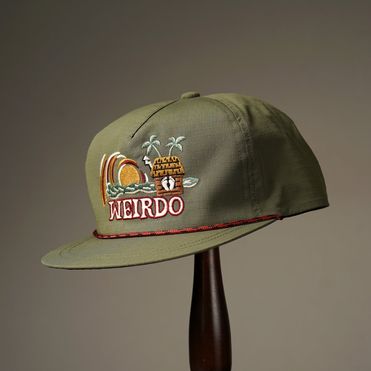 WEIRDO HUT - NYLON CAP / WRD-24-SS-G03