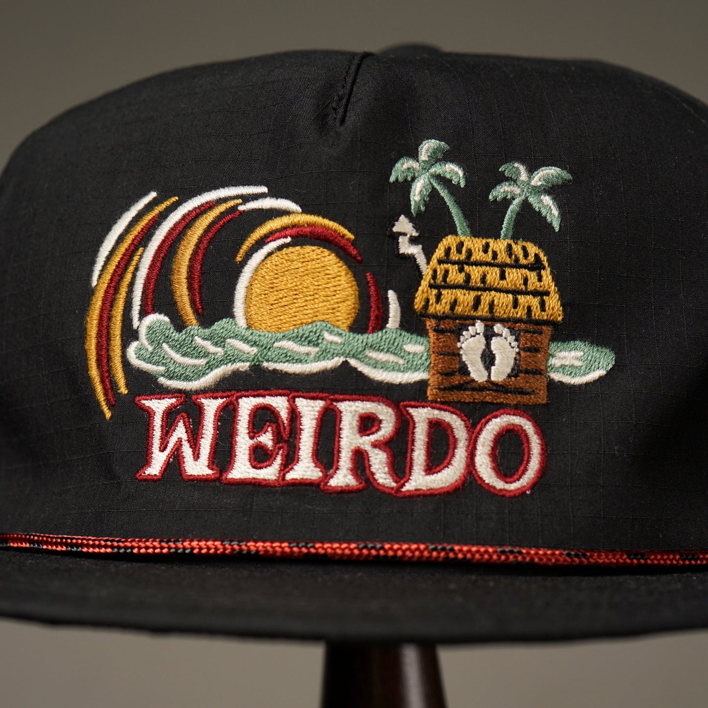 WEIRDO HUT - NYLON CAP / WRD-24-SS-G03