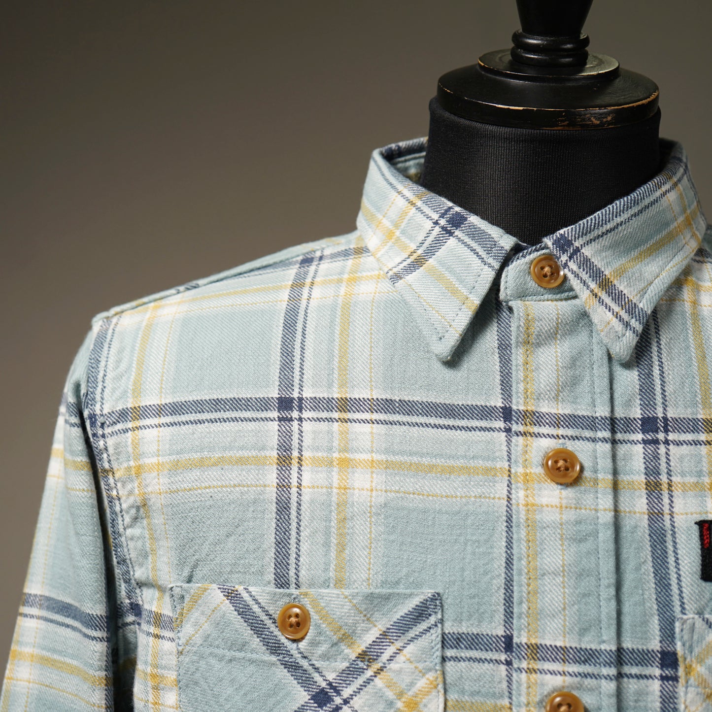 FUCK U - L/S CHECK SHIRTS / WRD-24-SS-13