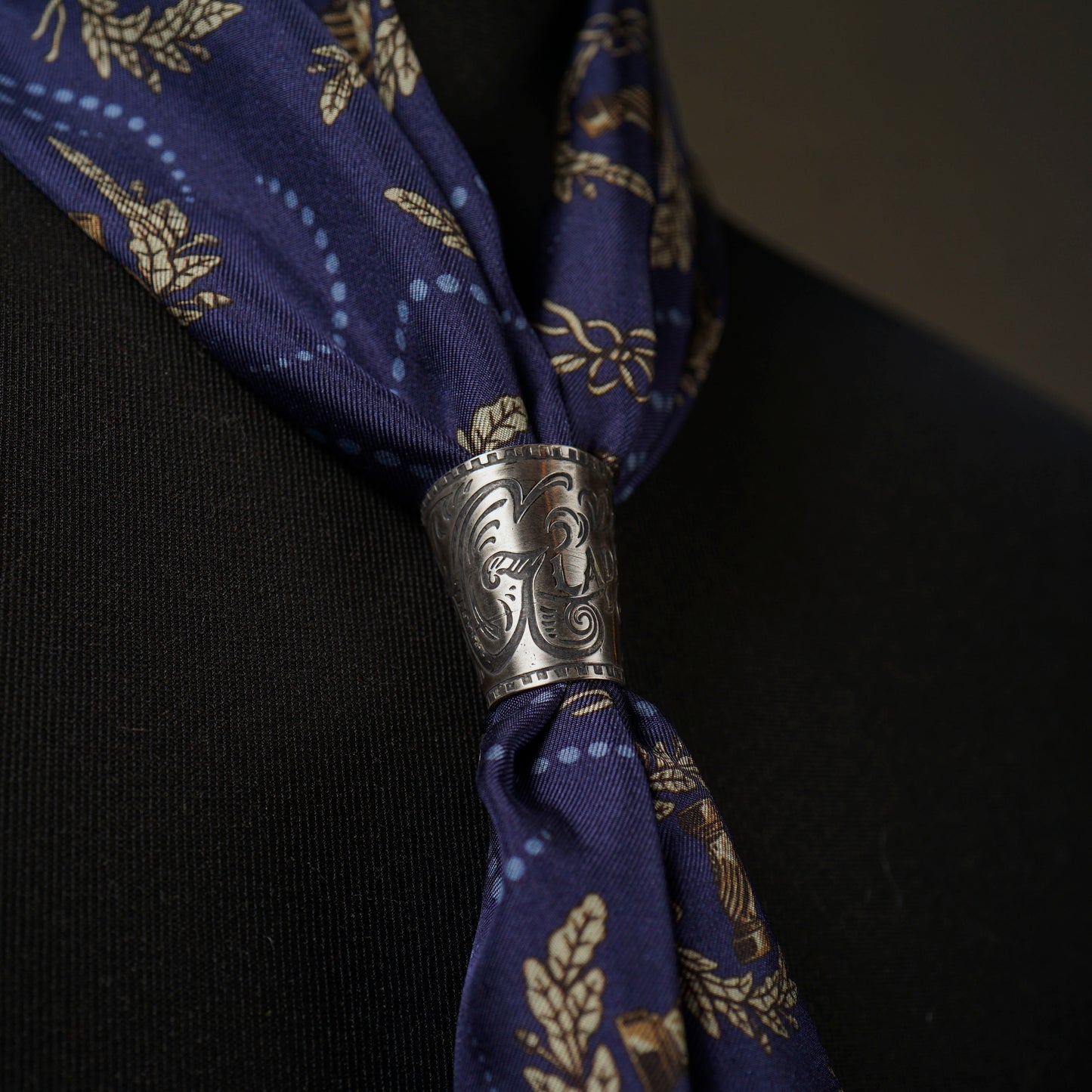 BANDANA HOLDER "SILVER925"