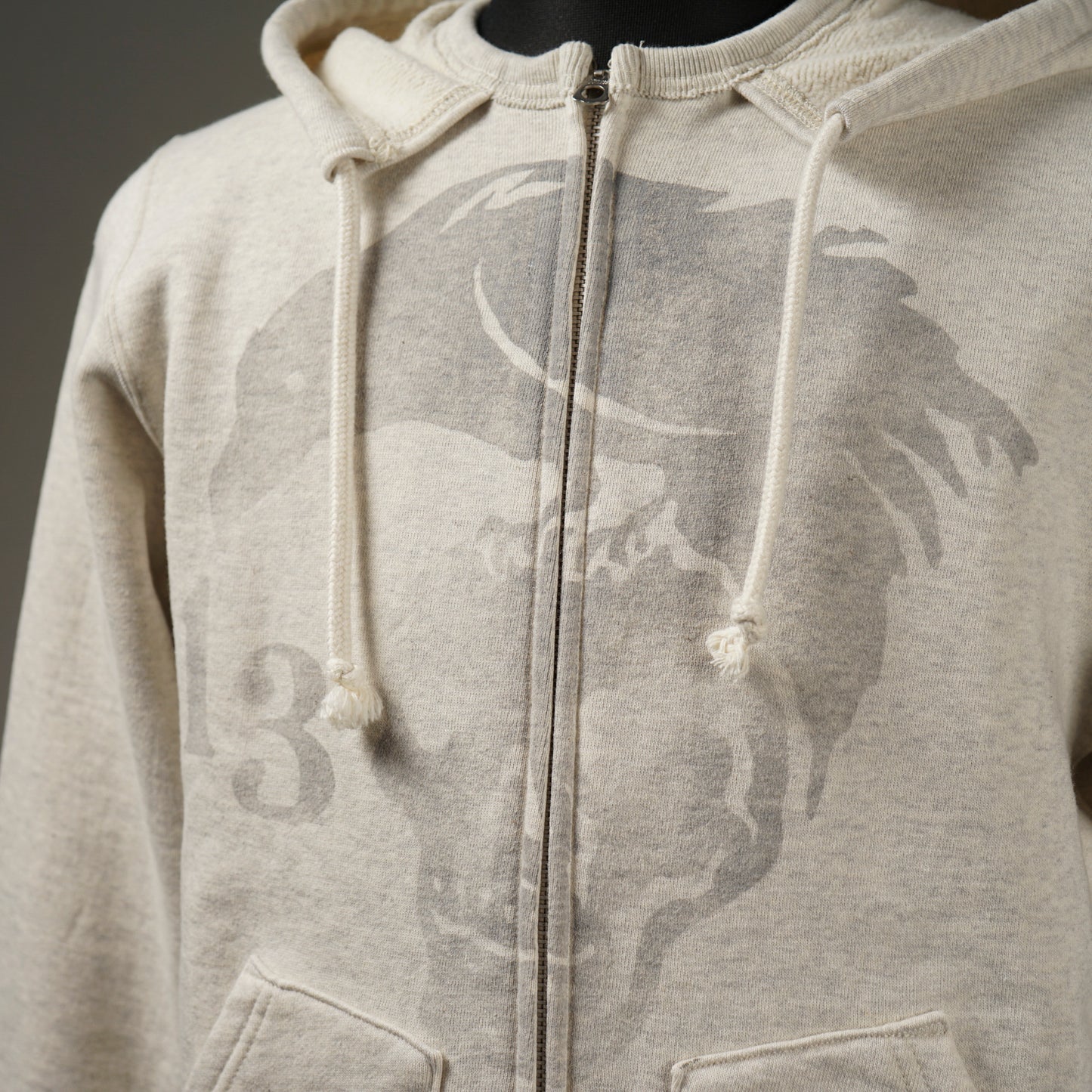 THIRTEEN CROWS - ZIP UP HOODIE / OC-23-AW-11