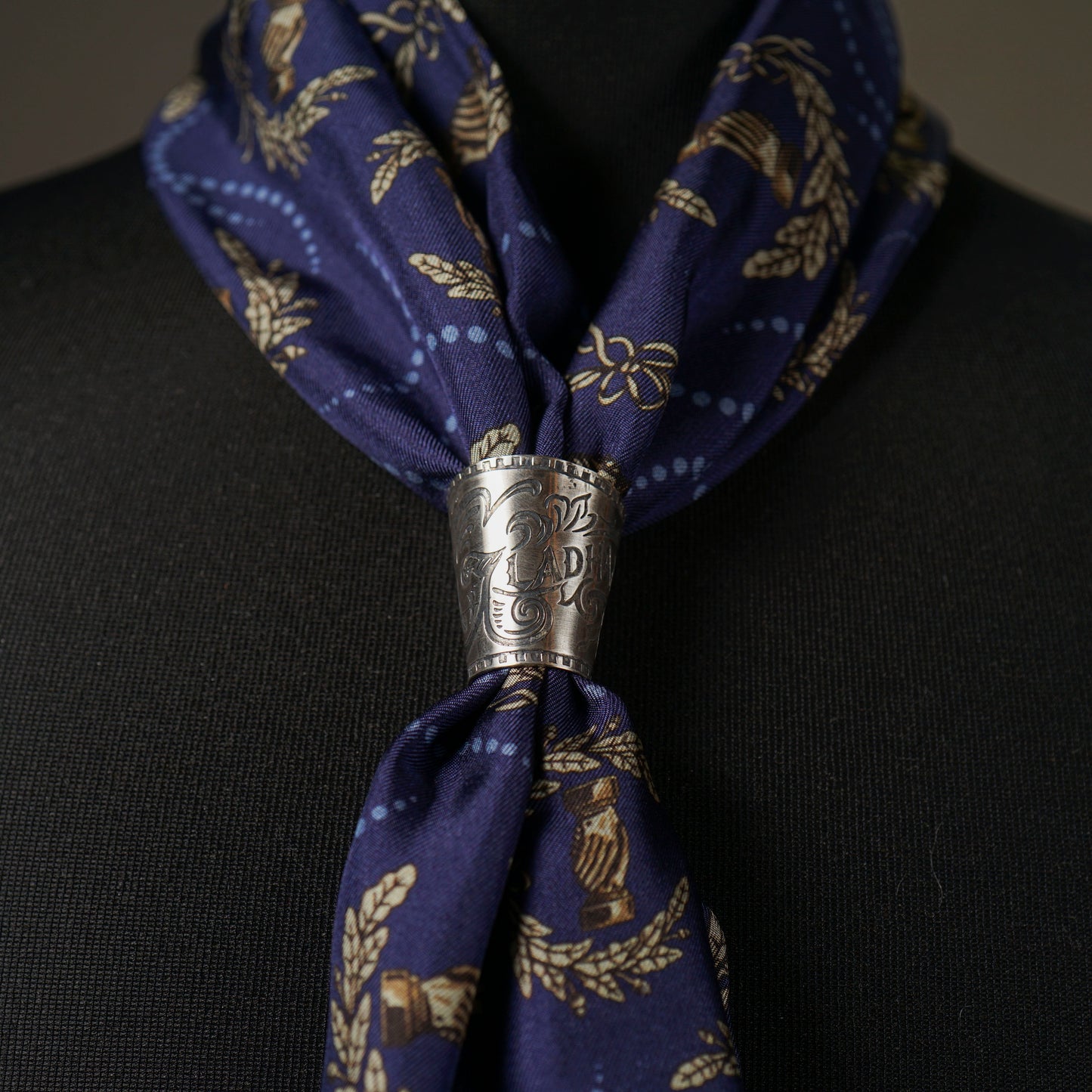BANDANA HOLDER "SILVER925"