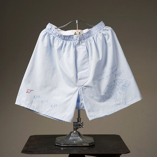 STANDARD BOXER SHORTS 05"PANTY MESSAGE YOU'RE CHOICE"【Peanuts & Co × GLADHAND & Co.】