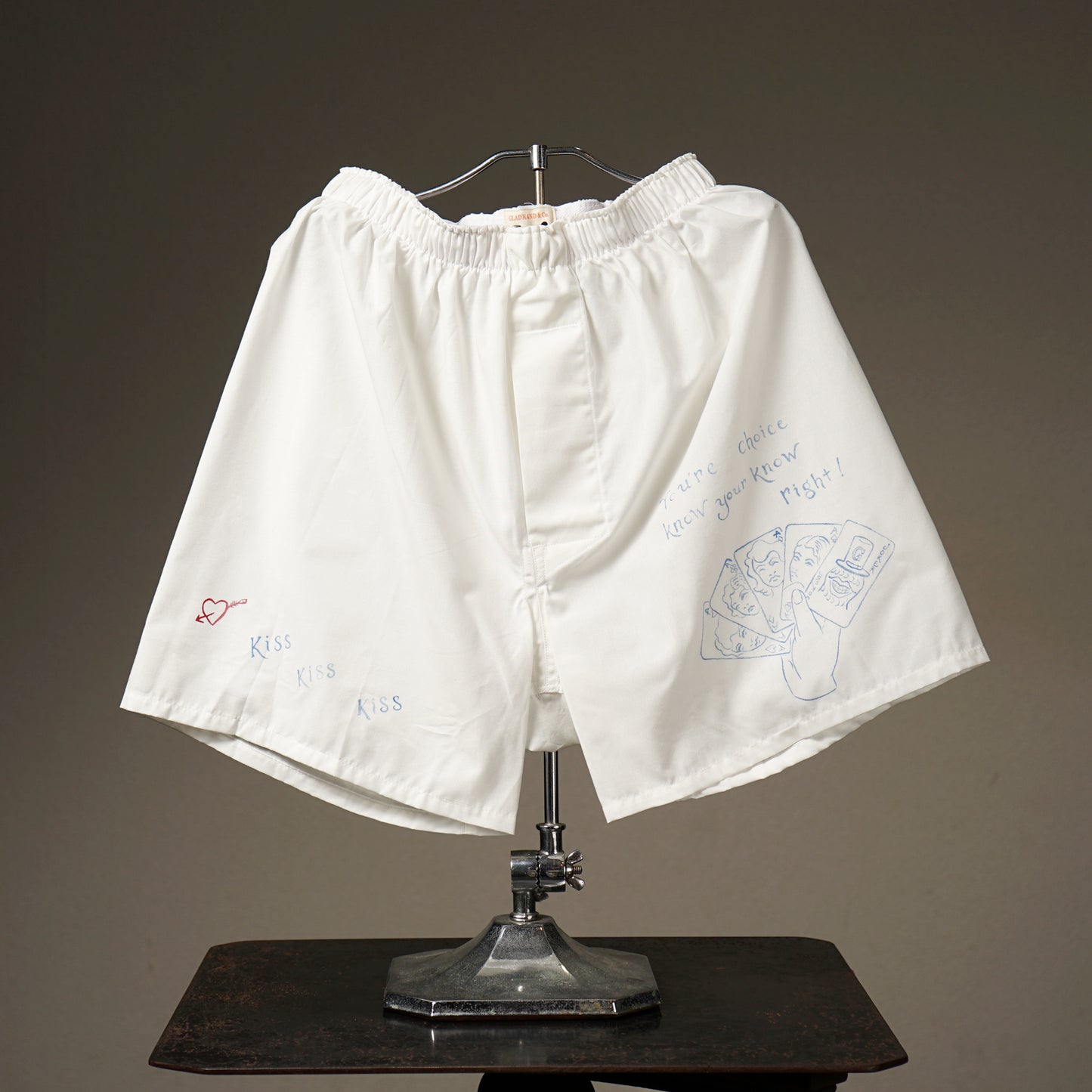 STANDARD BOXER SHORTS 05"PANTY MESSAGE YOU'RE CHOICE"【Peanuts & Co × GLADHAND & Co.】