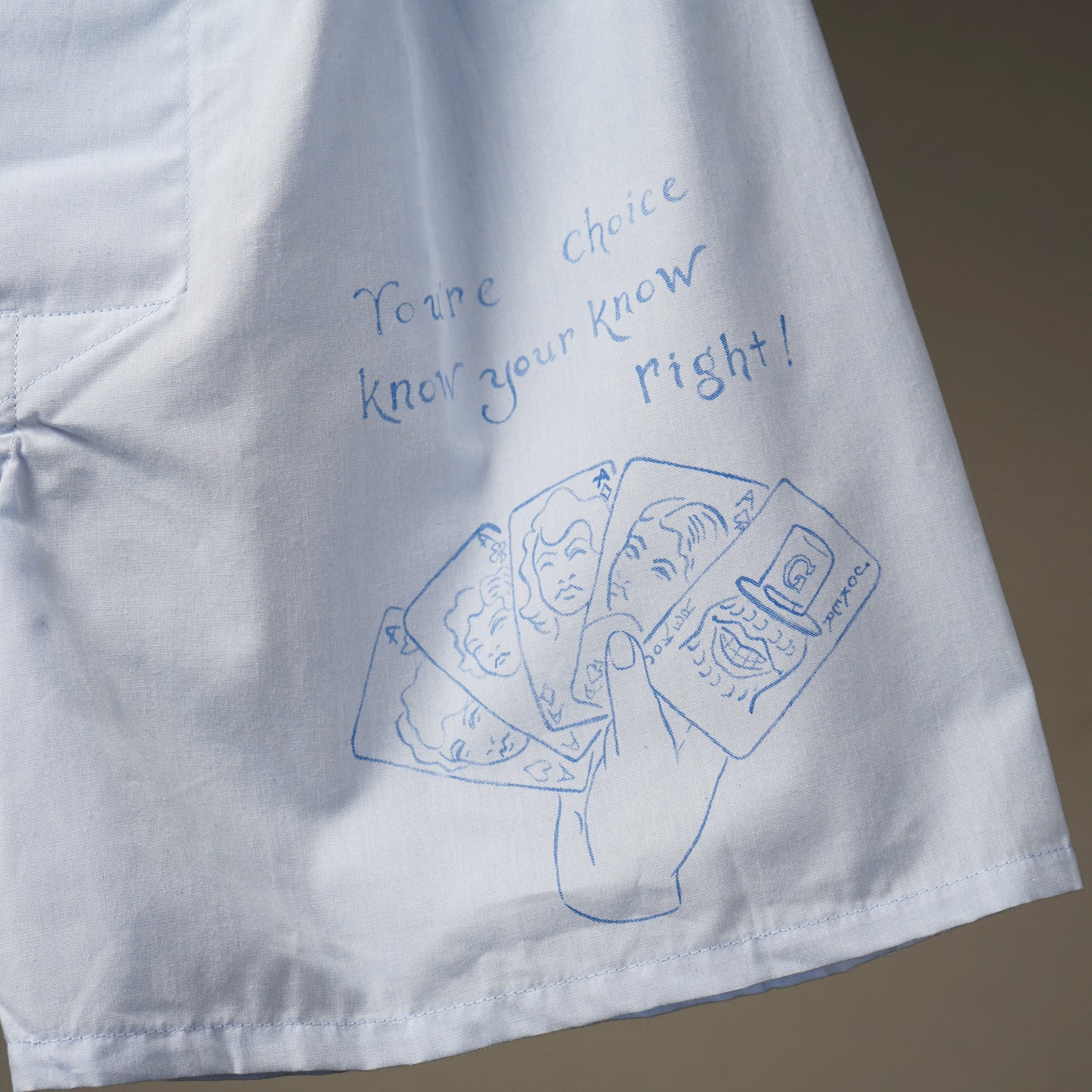 STANDARD BOXER SHORTS 05"PANTY MESSAGE YOU'RE CHOICE"【Peanuts & Co × GLADHAND & Co.】