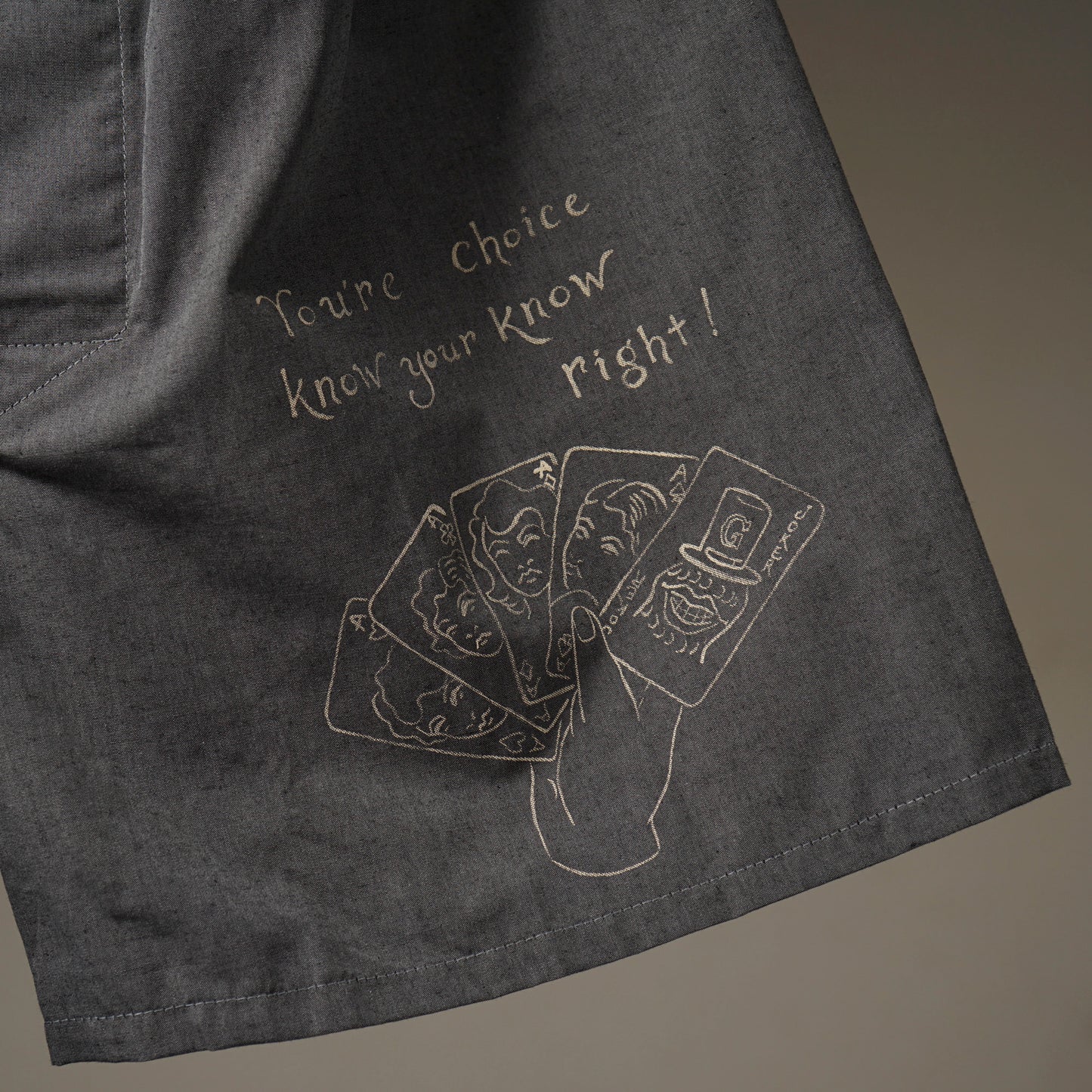 STANDARD BOXER SHORTS 05"PANTY MESSAGE YOU'RE CHOICE"【Peanuts & Co × GLADHAND & Co.】