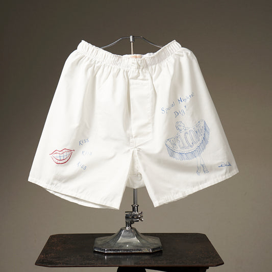 STANDARD BOXER SHORTS 06 "PANTY MESSAGE SPECIAL NIGHTS!"【Peanuts & Co × GLADHAND & Co.】
