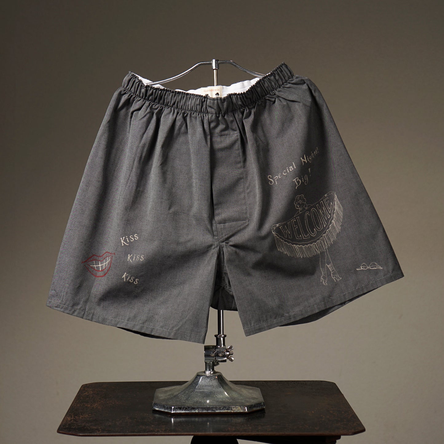 STANDARD BOXER SHORTS 06 "PANTY MESSAGE SPECIAL NIGHTS!"【Peanuts & Co × GLADHAND & Co.】