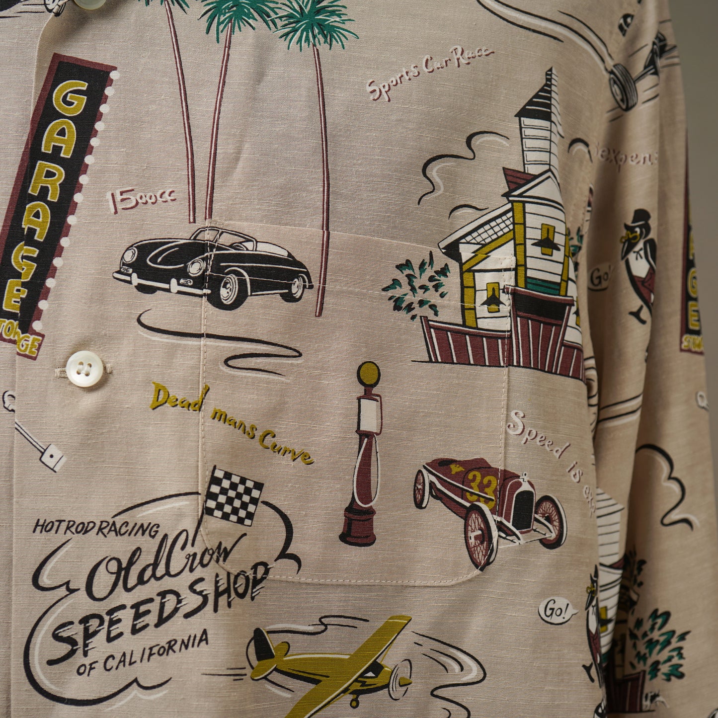 OLD CROW GARAGE - L/S SHIRTS / OC5106