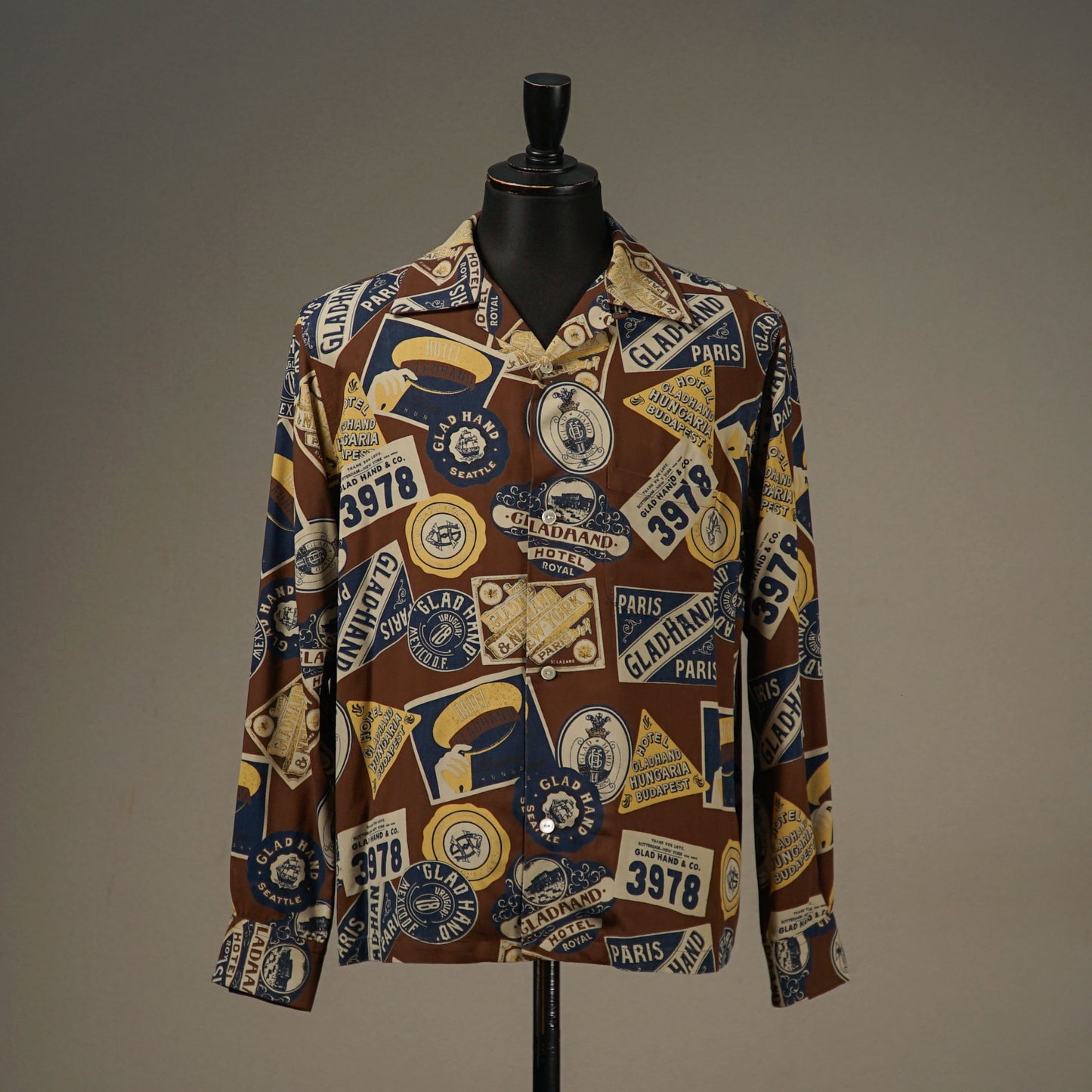 LUGGAGE LABEL - L/S SHIRTS / BYGH5105