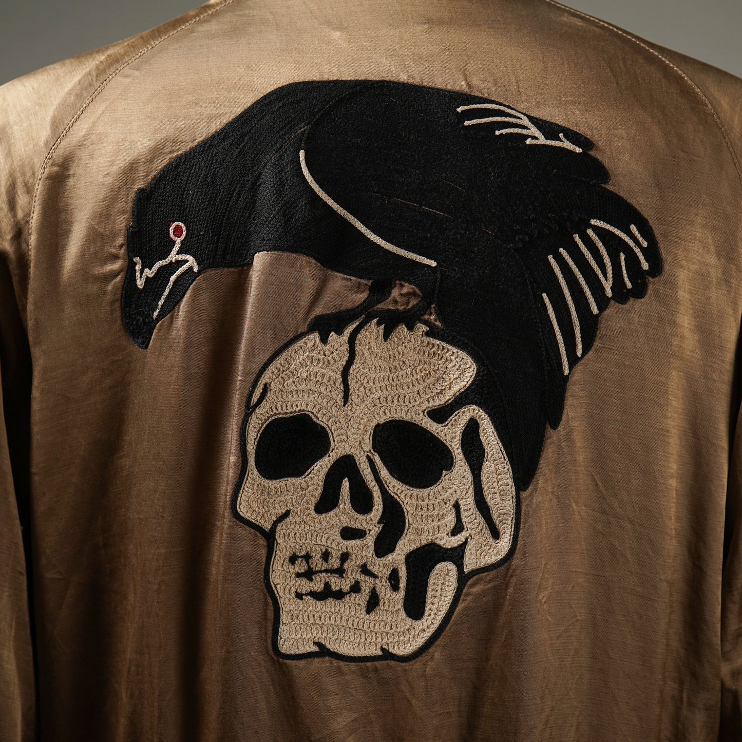 THIRTEEN CROWS - SATIN JACKET / OC-24-SS-01