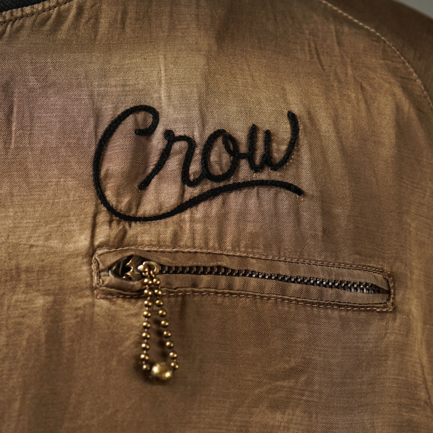 THIRTEEN CROWS - SATIN JACKET / OC-24-SS-01