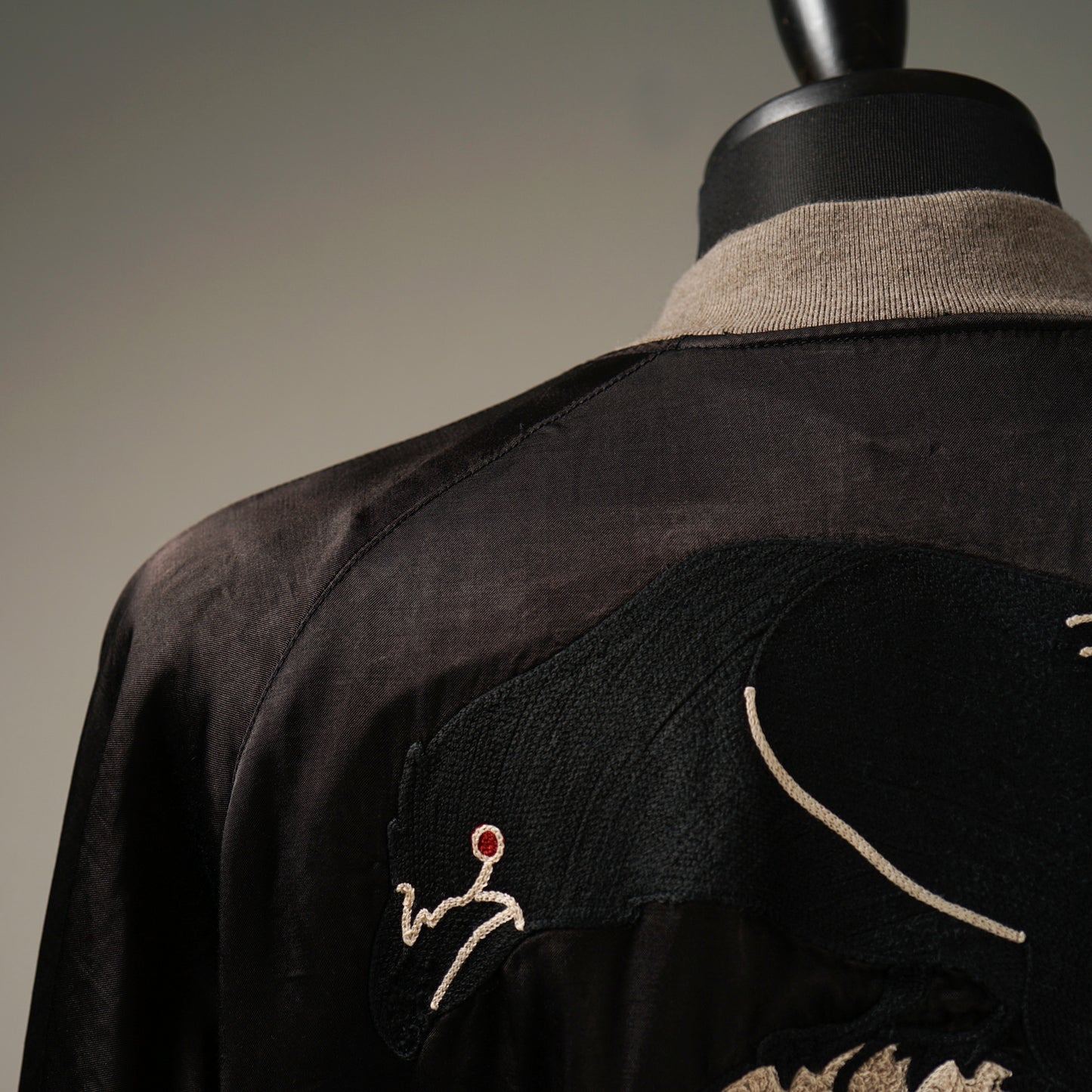 THIRTEEN CROWS - SATIN JACKET / OC-24-SS-01