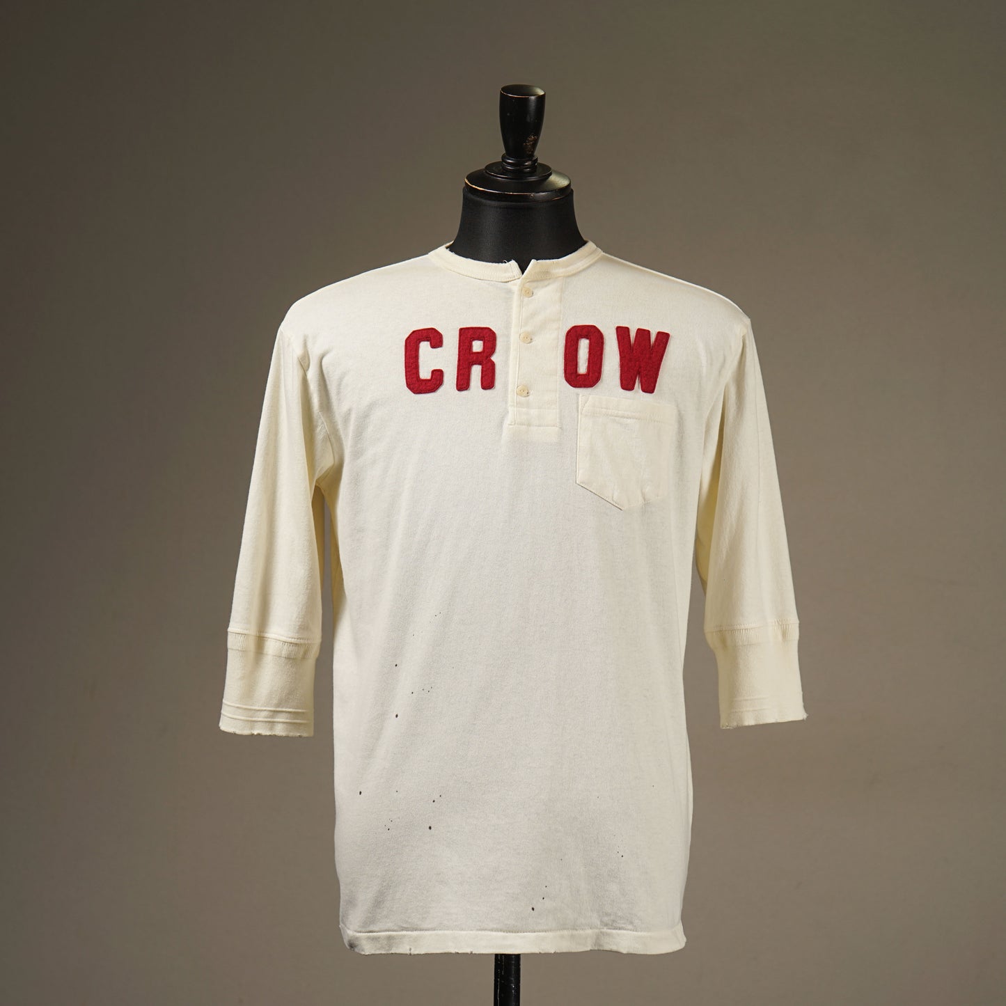 CROW - HALF SLEEVE HENRY T-SHIRTS / OC5115