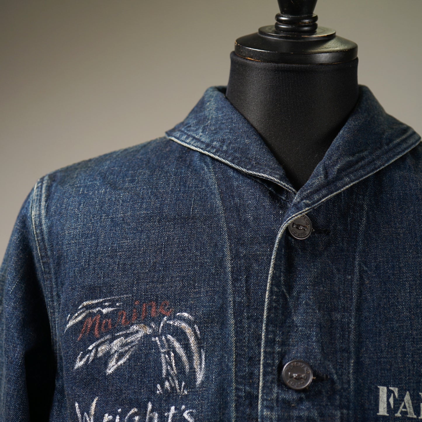 JACK TAR - SHAWL JACKET "HAND PAINT" / BYGH-24-SS-03