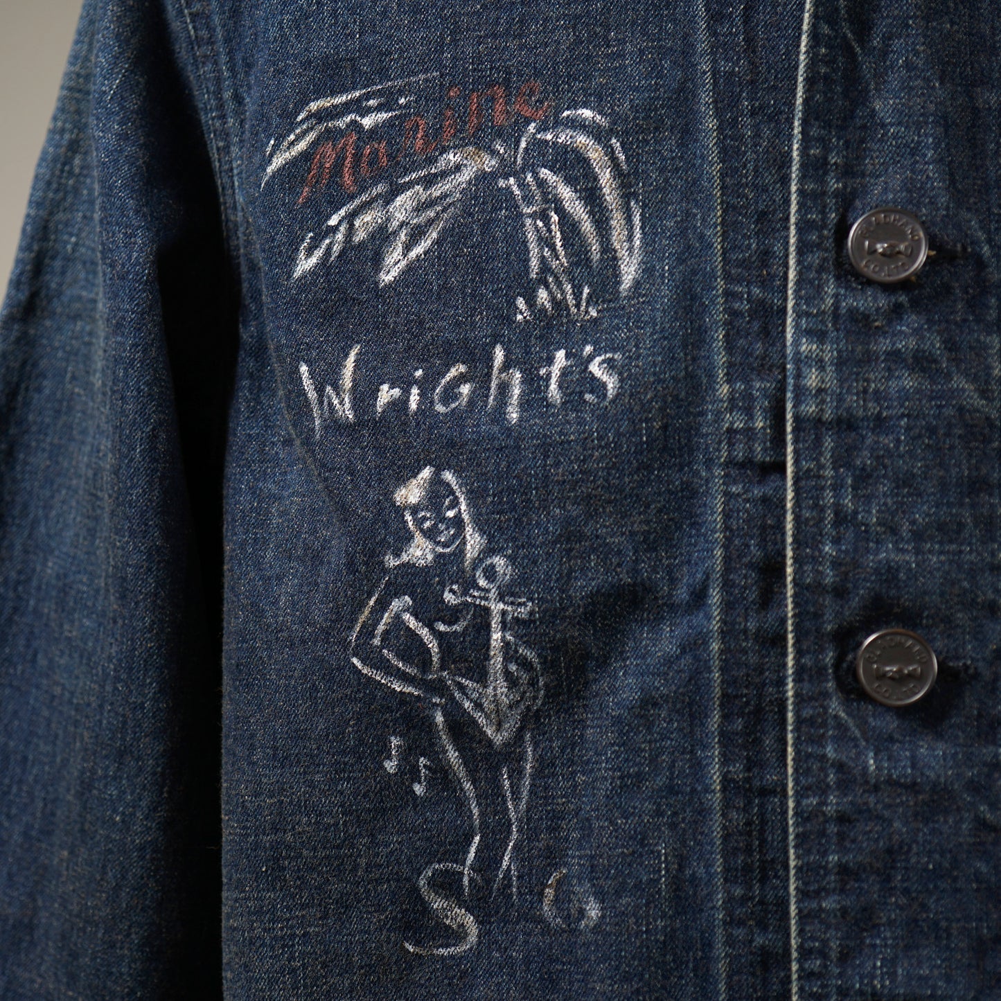 JACK TAR - SHAWL JACKET "HAND PAINT" / BYGH-24-SS-03