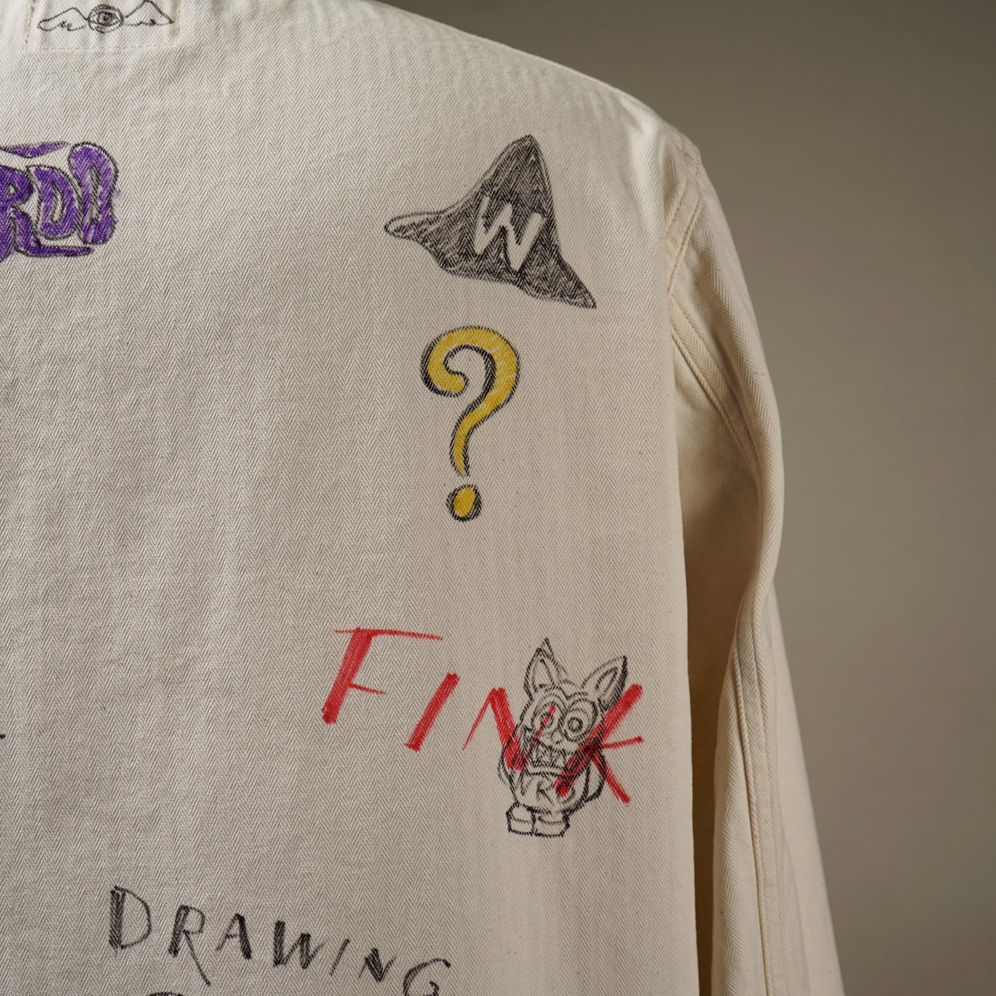 DRAWING CARTOON - COVERALL JACKET / WRD-24-SS-02