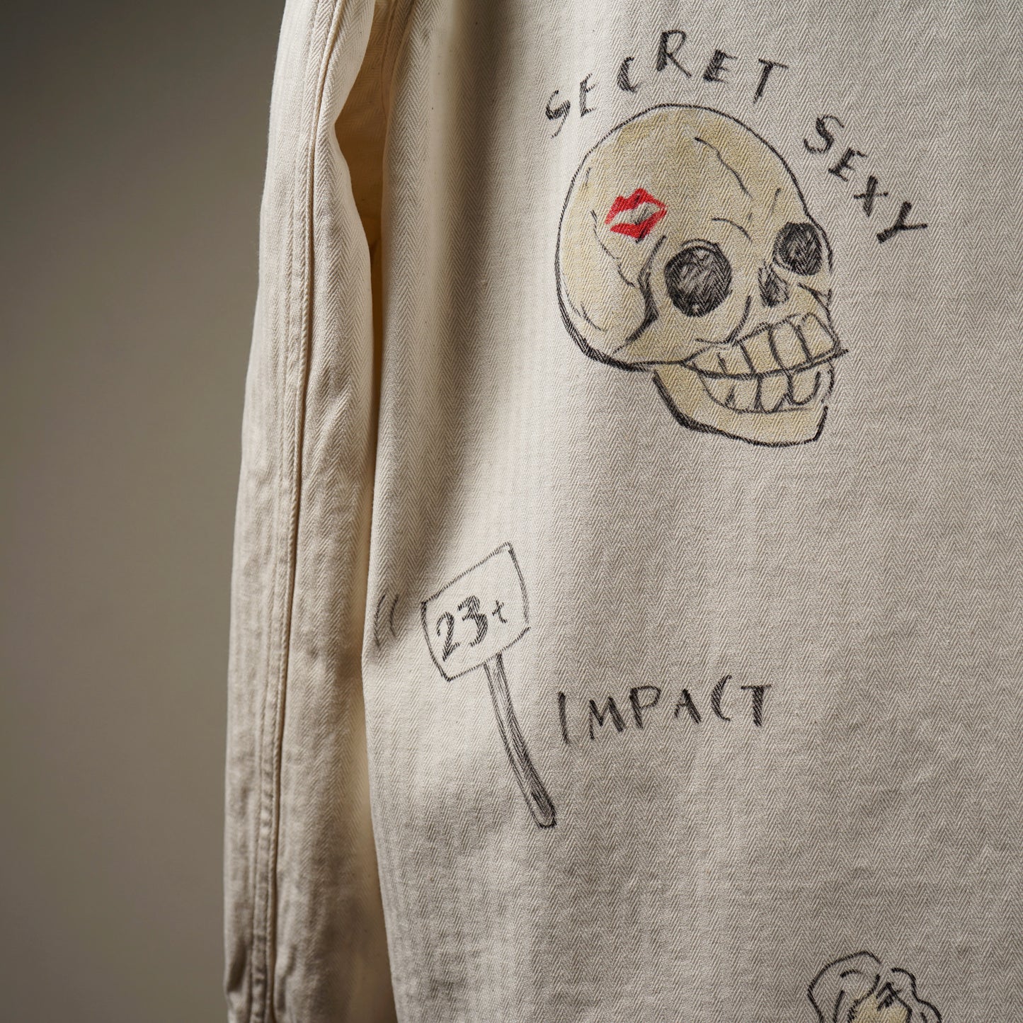 DRAWING CARTOON - COVERALL JACKET / WRD-24-SS-02