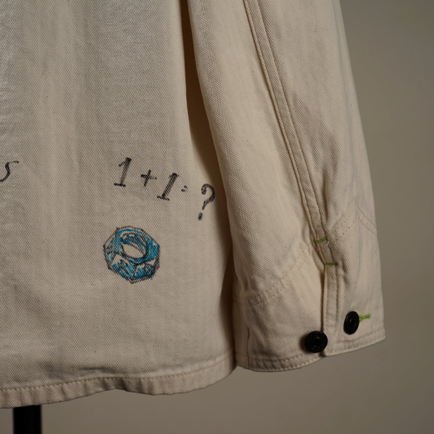 DRAWING CARTOON - COVERALL JACKET / WRD-24-SS-02