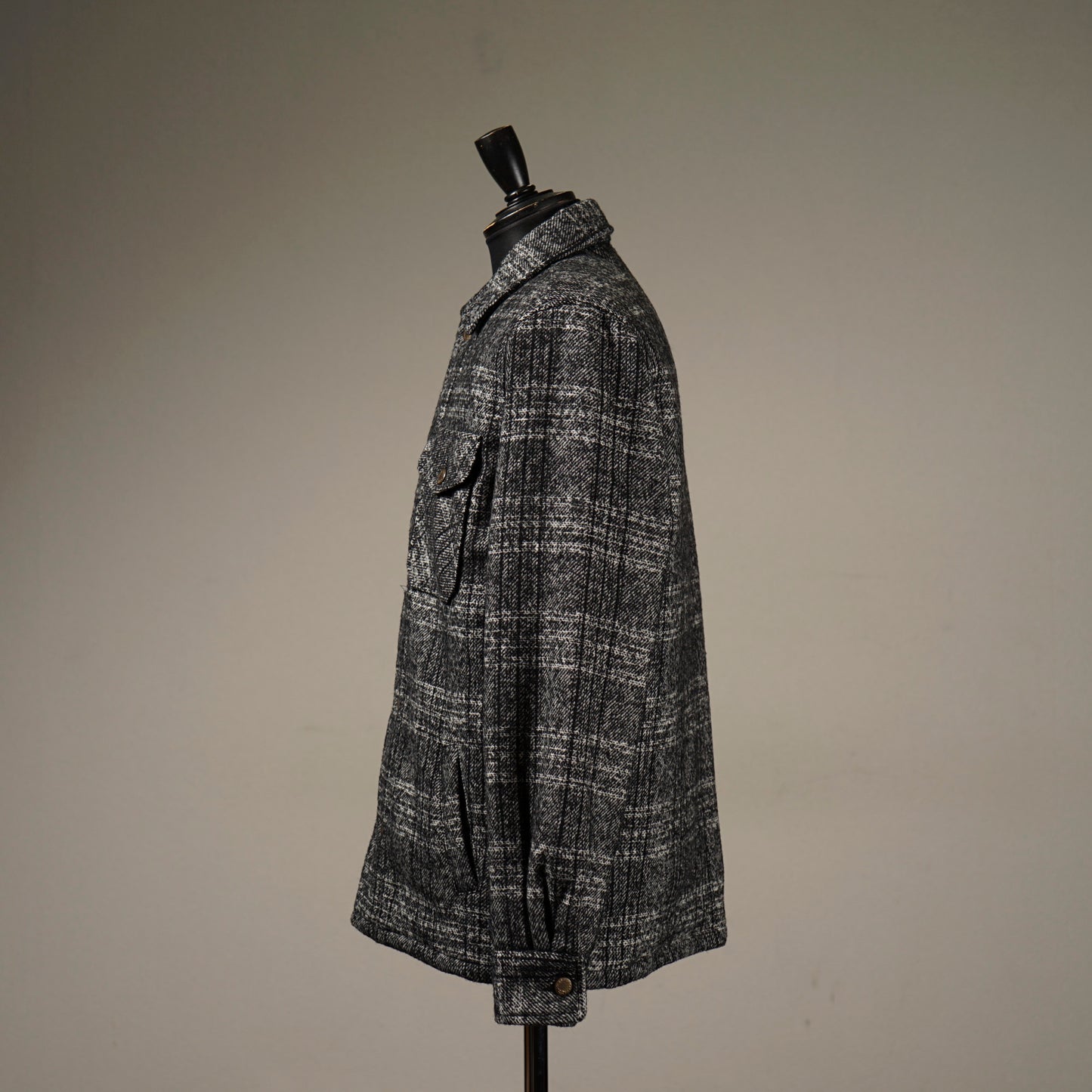 GLADDEN - L/S QUILTING CPO JACKETS / BYGH-23-AW-16