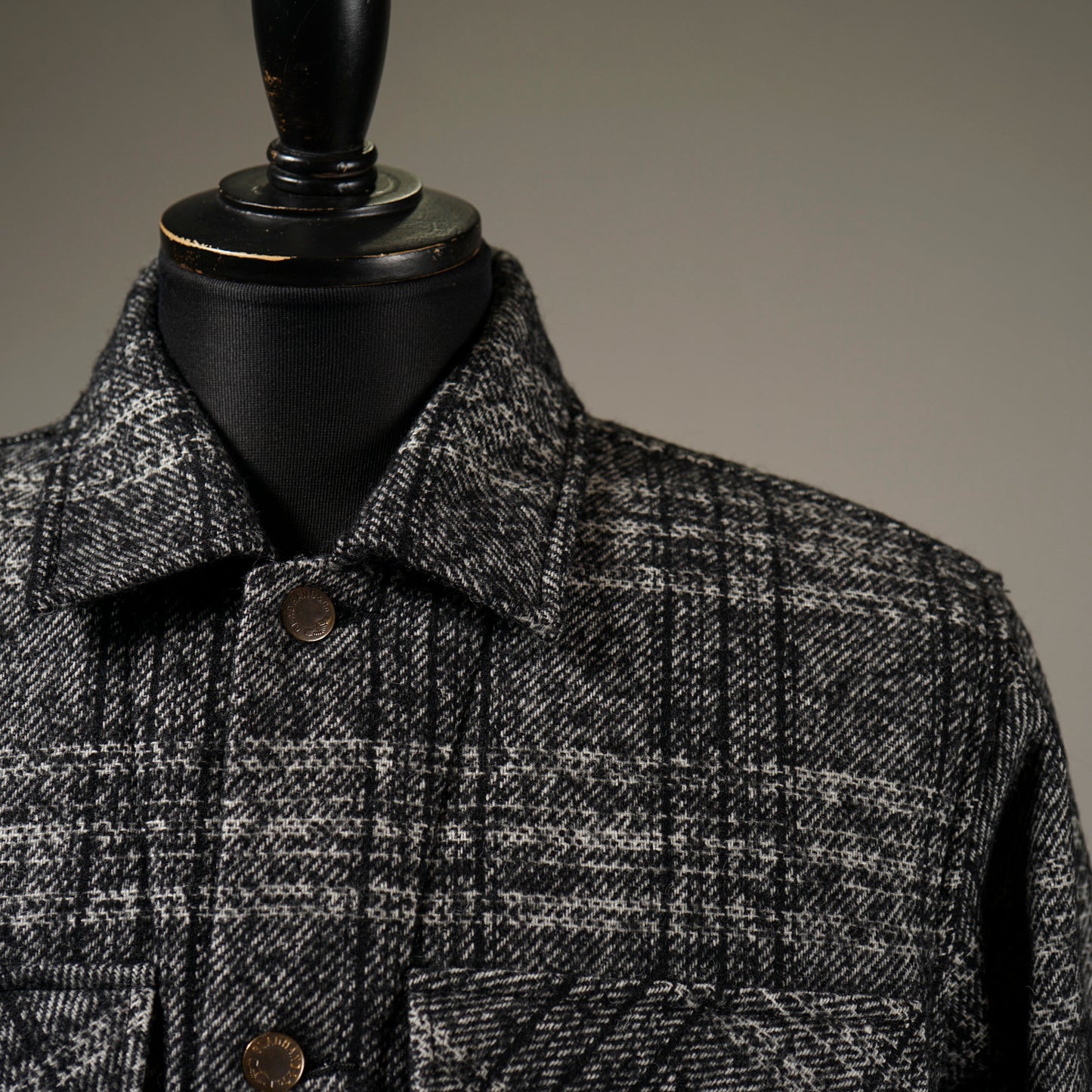 GLADDEN - L/S QUILTING CPO JACKETS / BYGH-23-AW-16